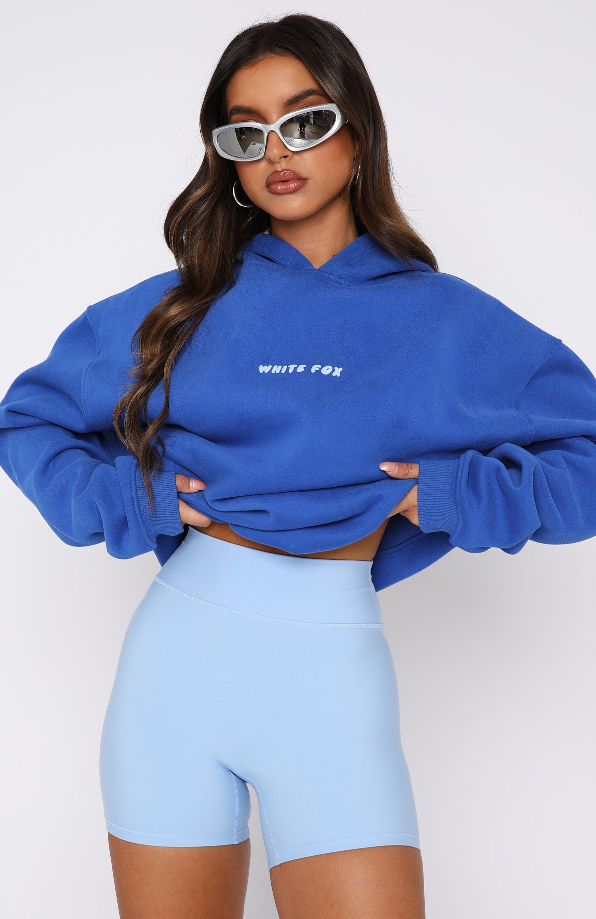 Leisure Series Oversized Hoodie Cobalt - Image 2