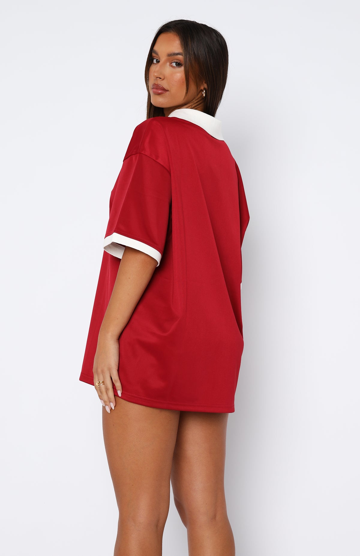 Take The Chance Oversized Jersey Cherry - Image 4