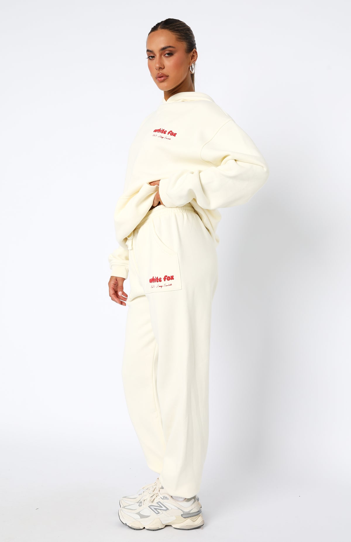 Era 8 Sweatpants Cherry Cream - Image 3