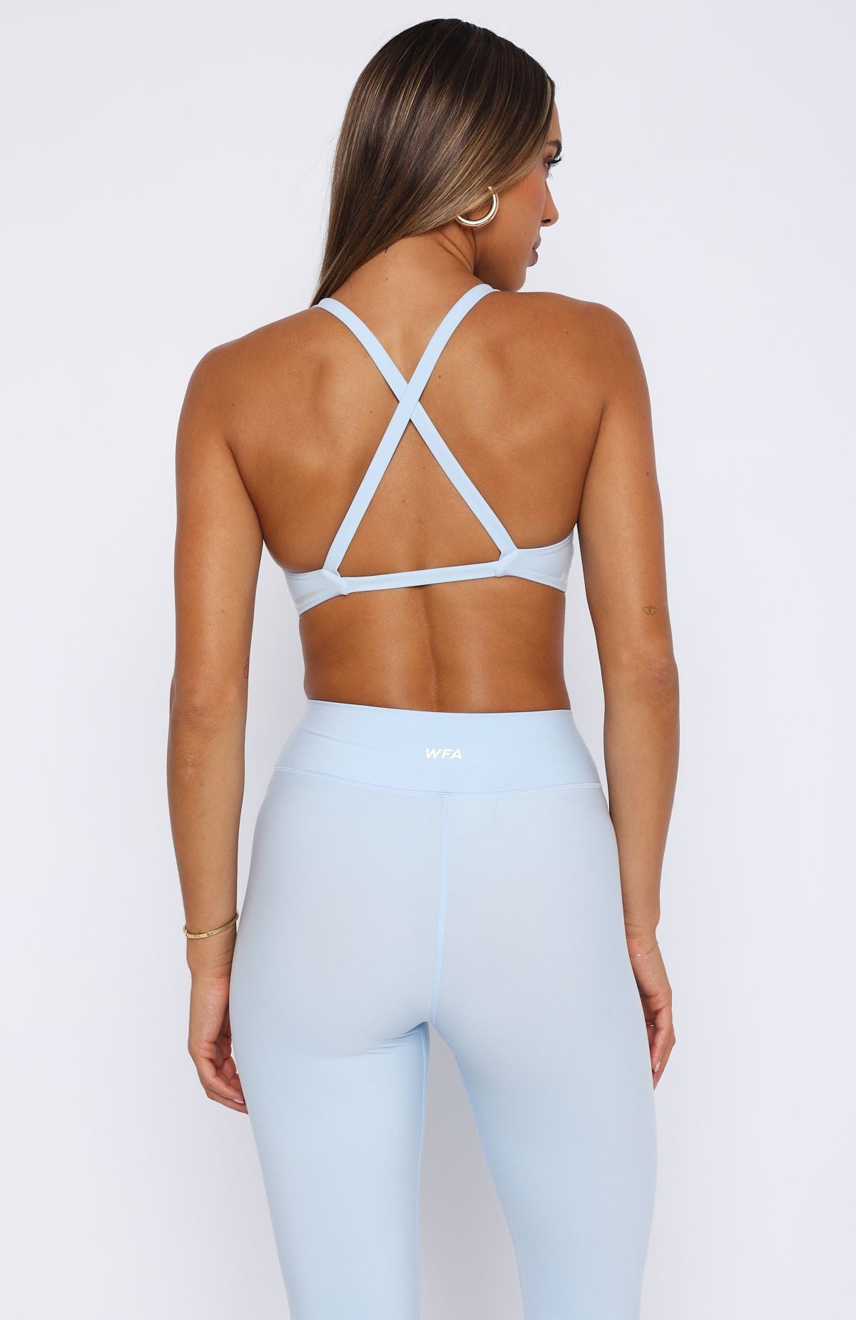 High Definition Sports Bra Baby Blue - Image 4