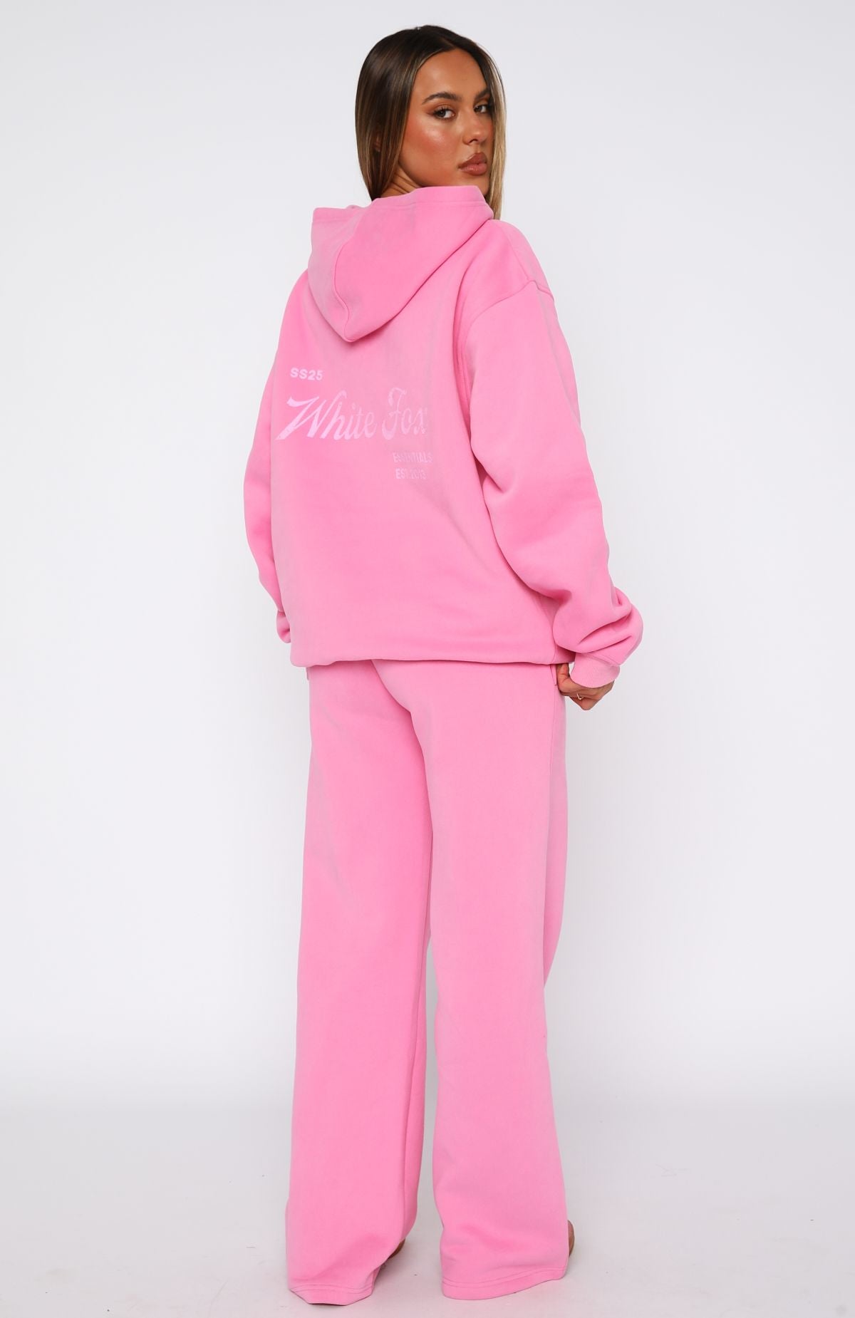 The Good Life Wide Leg Sweatpants Pink - Image 5