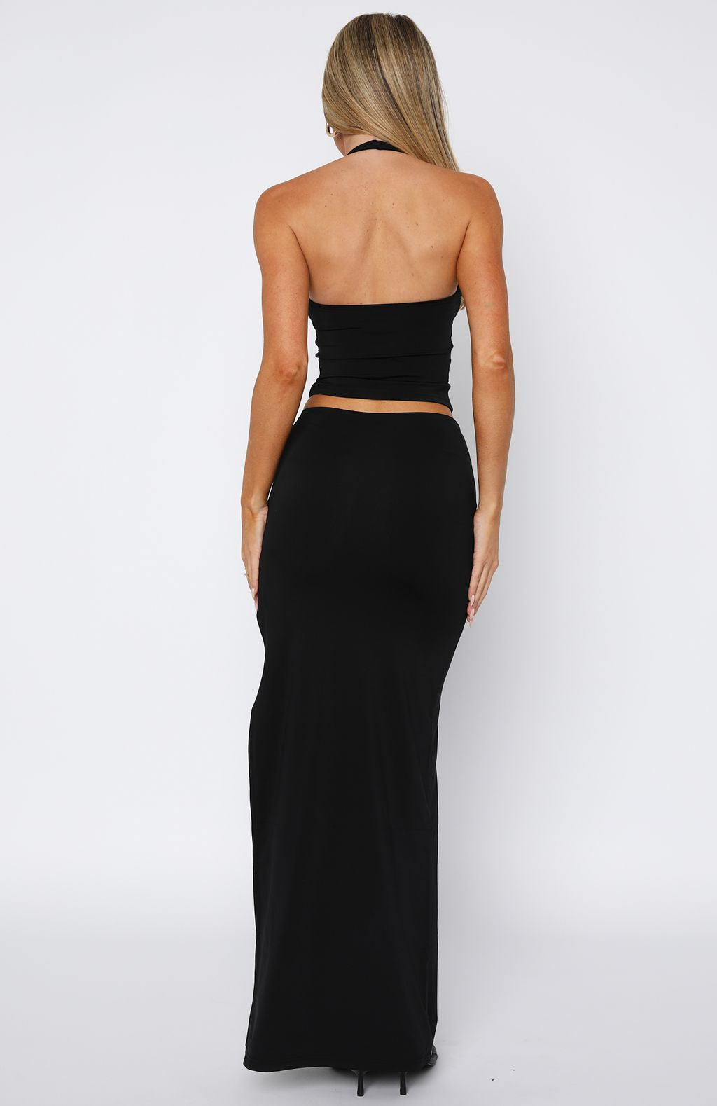 Made You Look Maxi Skirt Black - Image 4