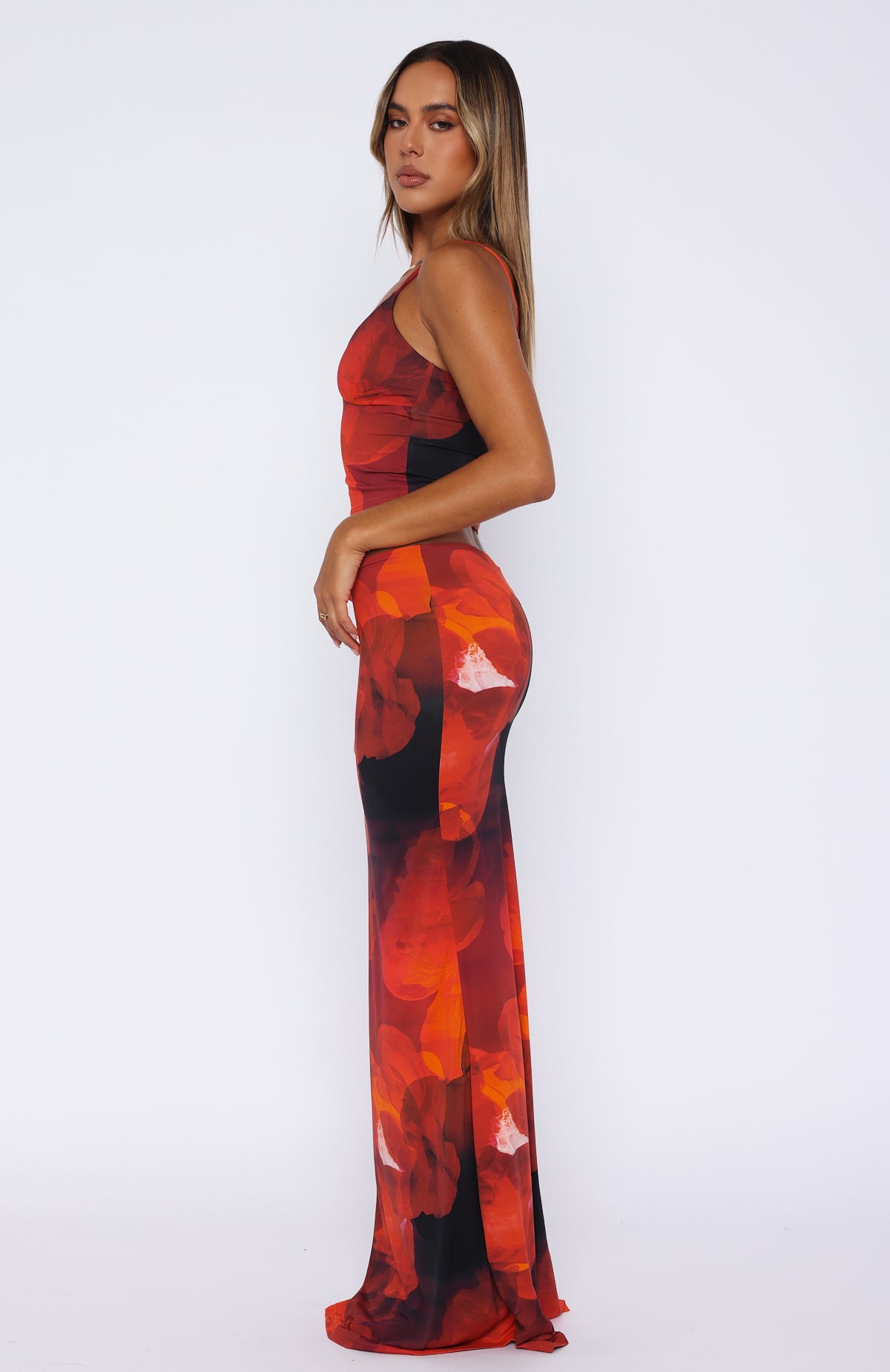 Sweet Salutations Maxi Skirt Ember - Image 3