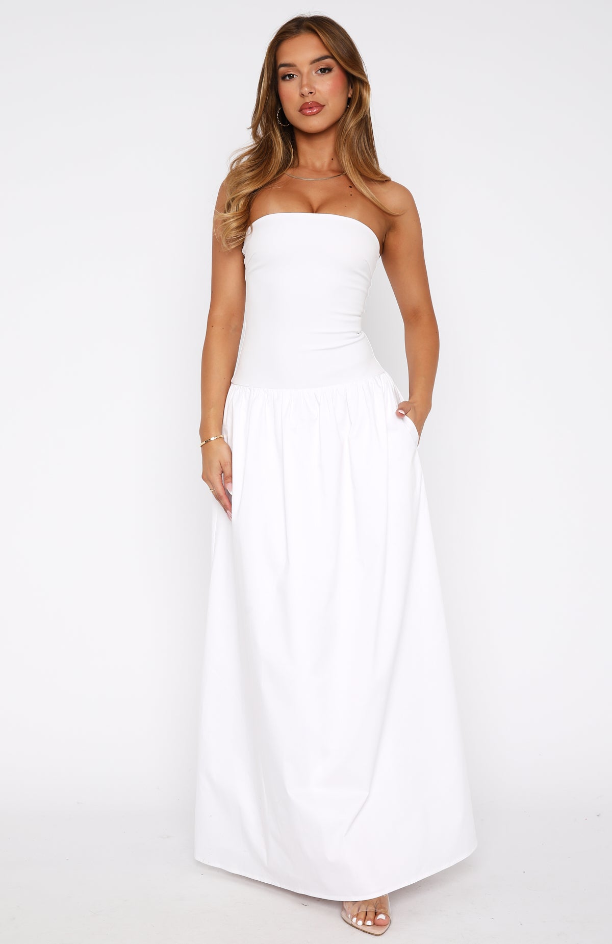 Take Back Maxi Dress White - Image 2