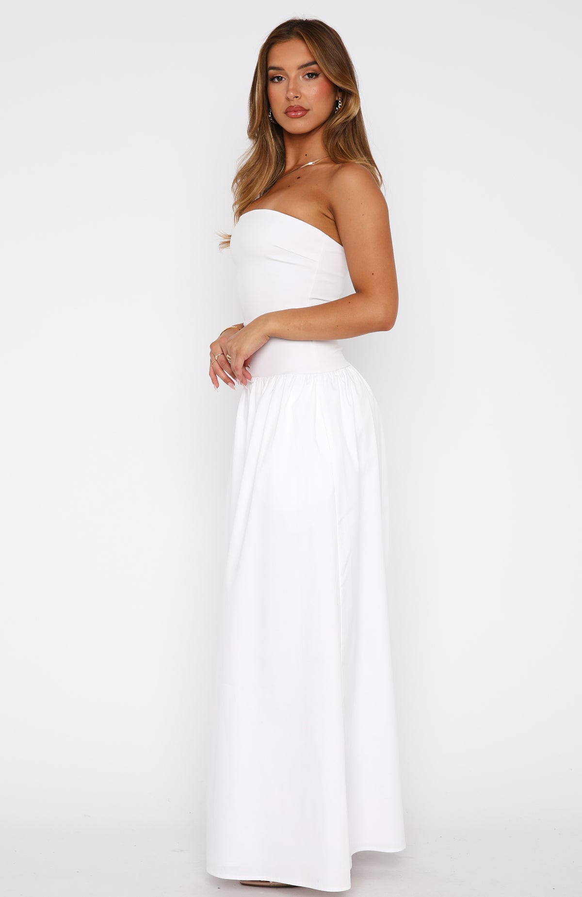 Take Back Maxi Dress White - Image 3