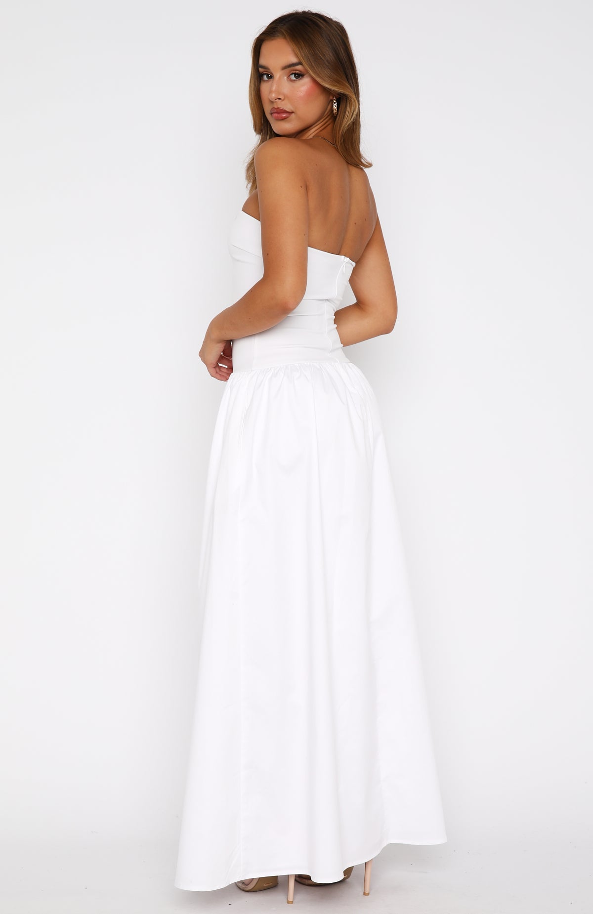 Take Back Maxi Dress White - Image 4