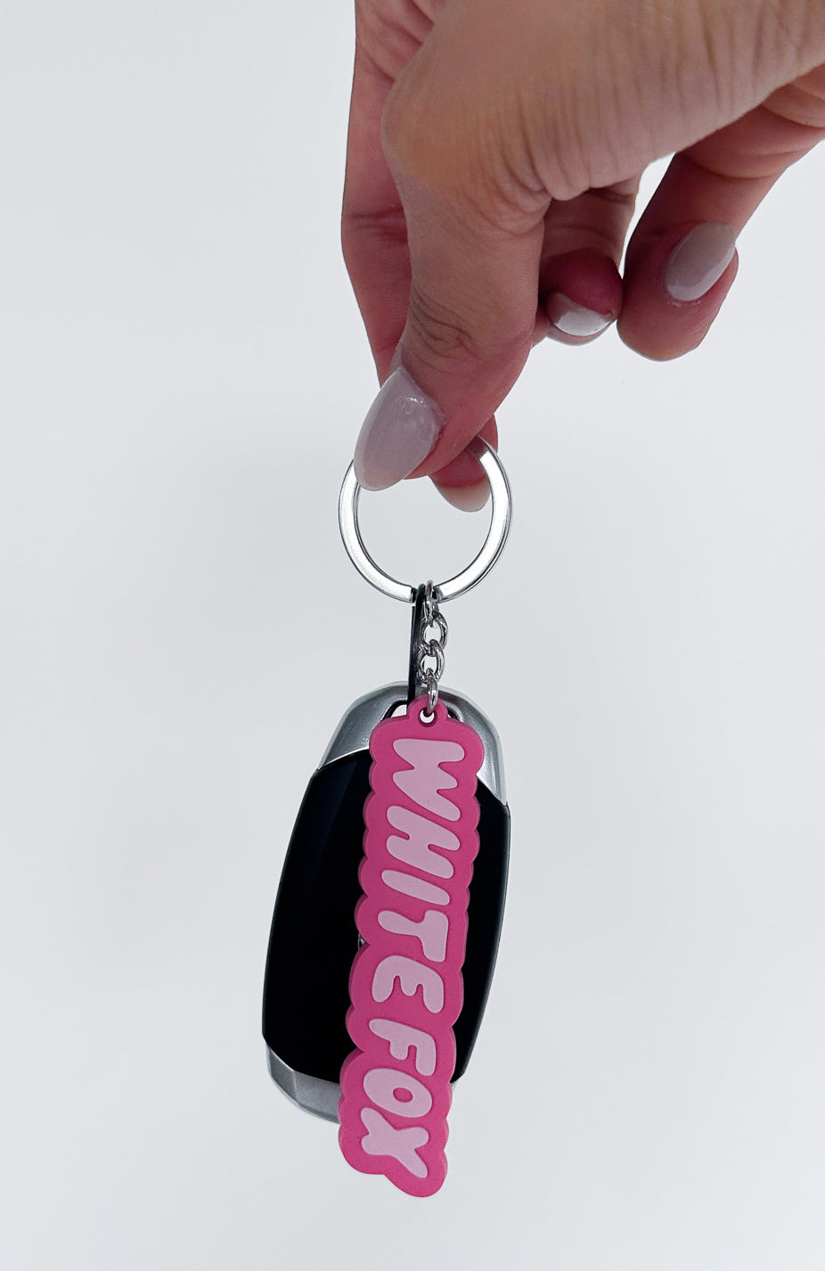 I've Got You Keychain Dark Pink - Image 3