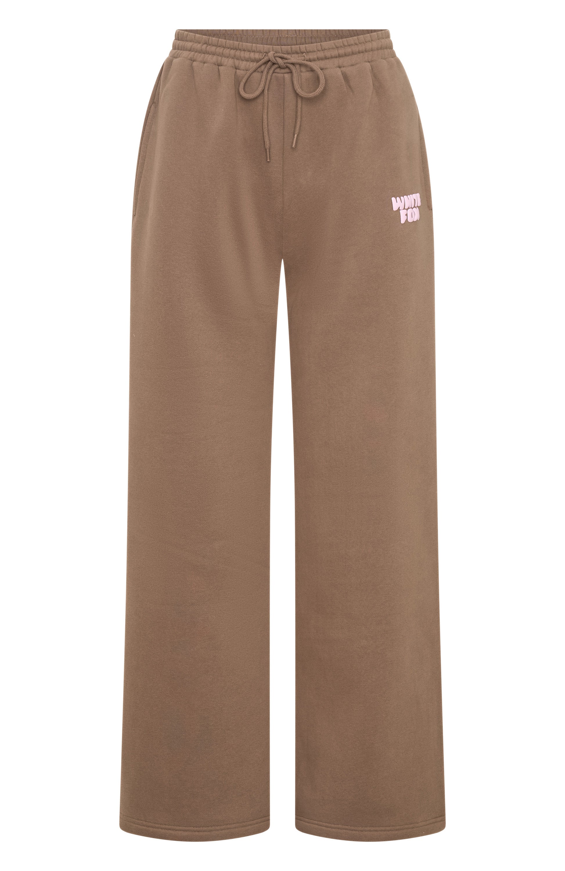 11th Street City Girl At Heart Wide Leg Sweatpants Cinnamon Bun - Image 5
