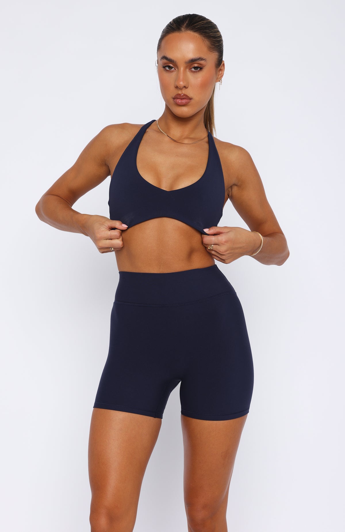Energize Me Sports Bra Navy - Image 2
