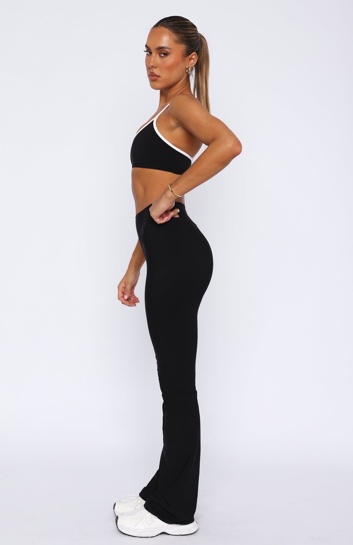 Stay Active Flare Leggings Black - Image 3