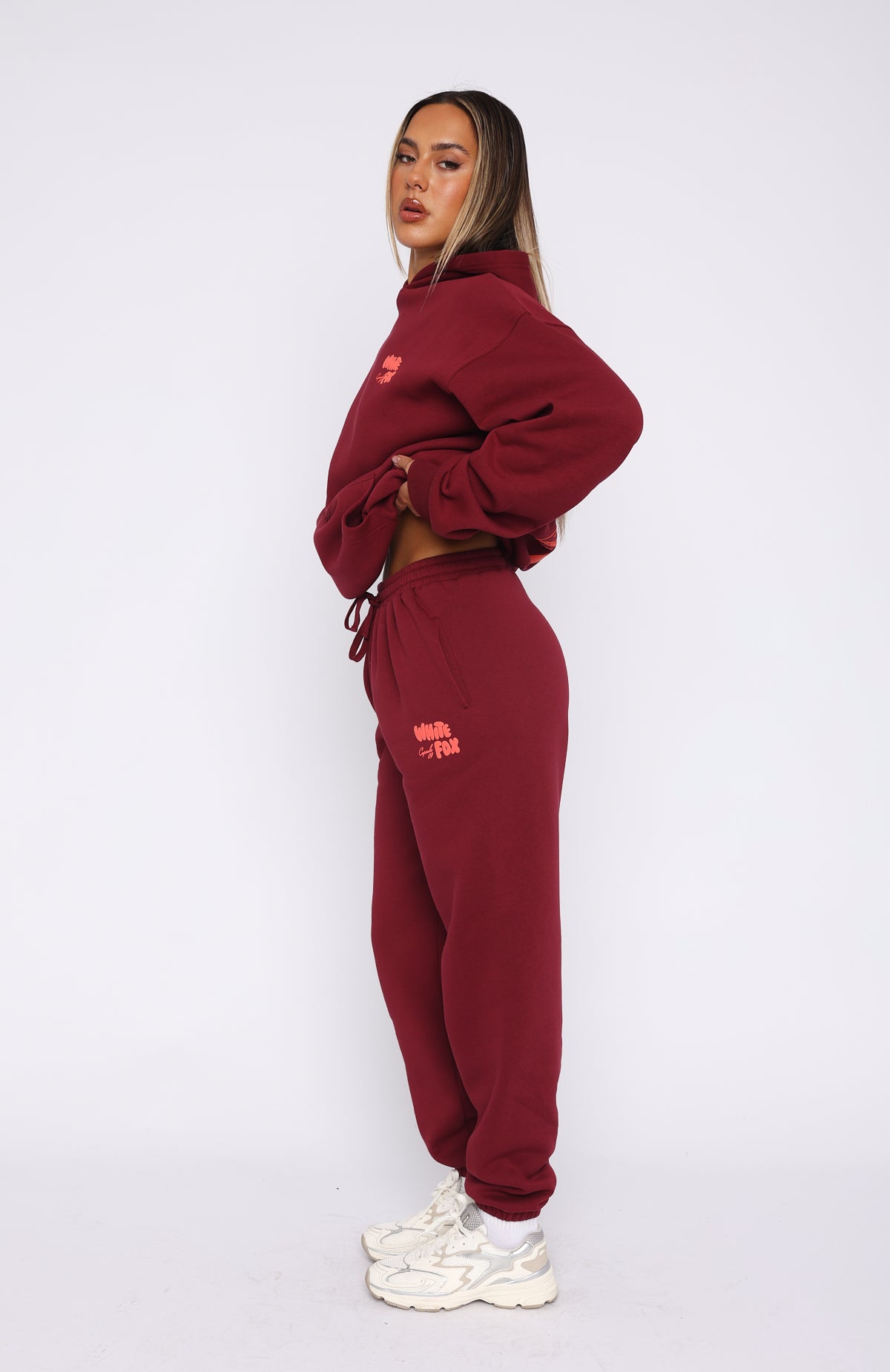 Capsule 9 Star Of The Moment Sweatpants Burgundy - Image 3
