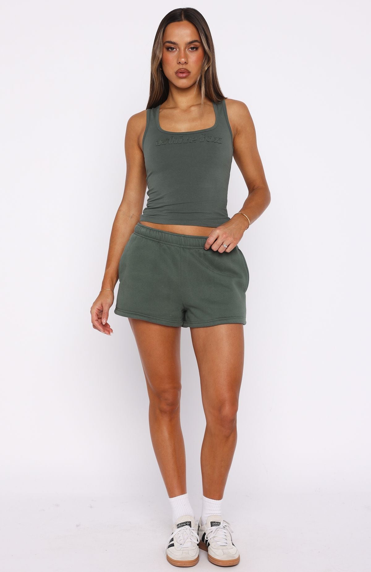 From The Archives Lexi Tank Khaki - Image 5
