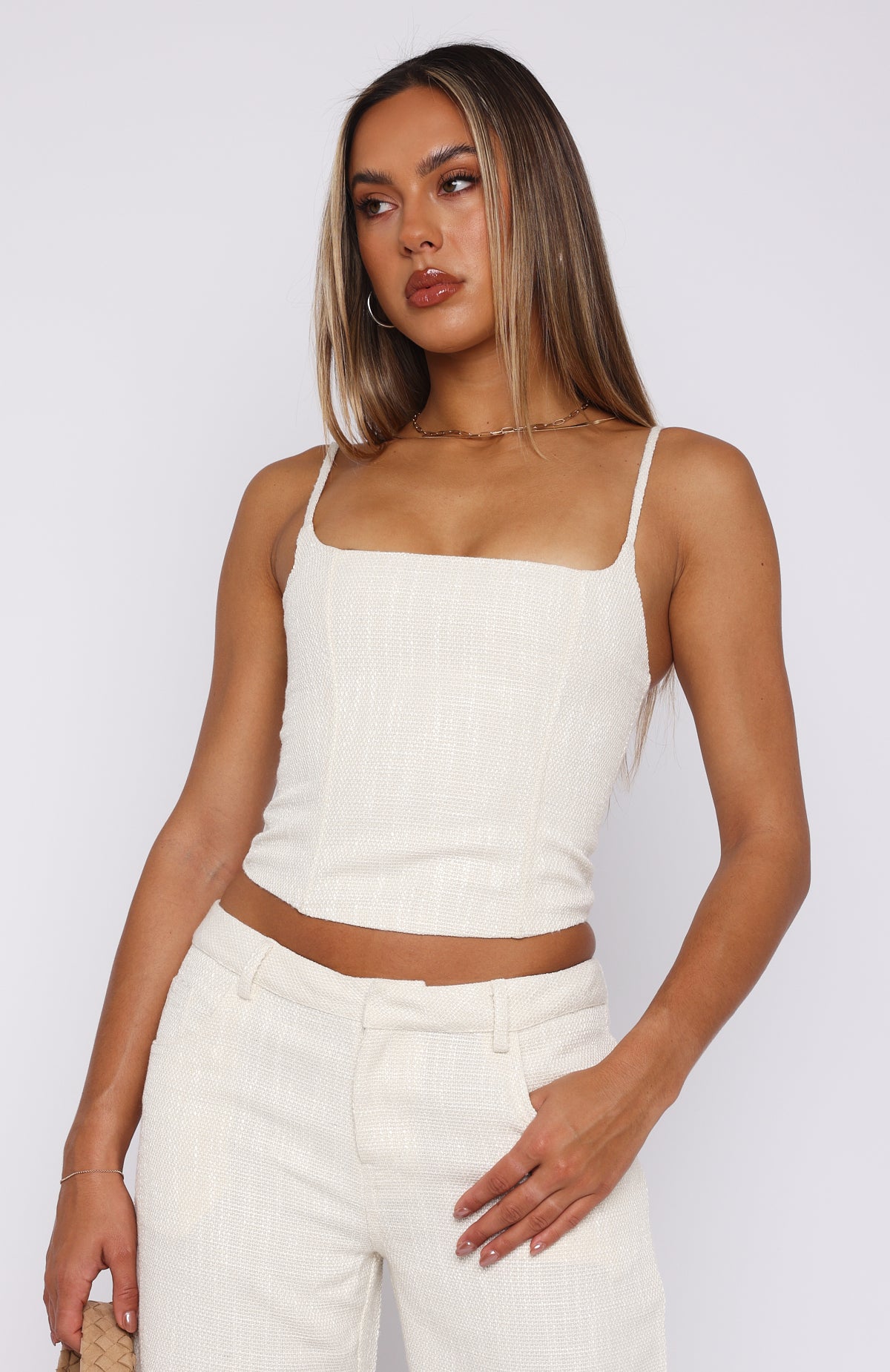 Head Rush Bustier Cream - Image 2