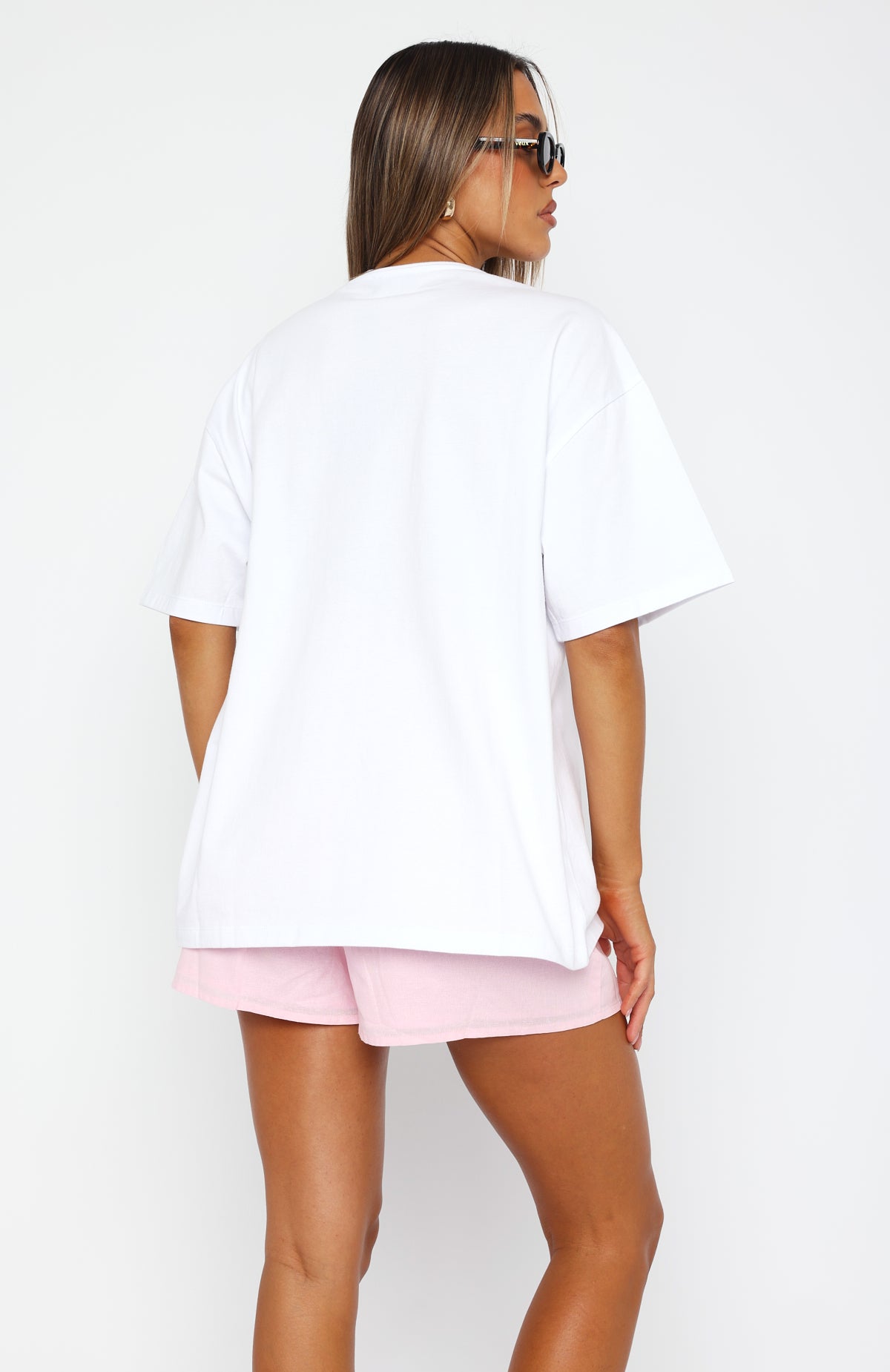 Oh So Sweet Oversized Tee White - Image 4