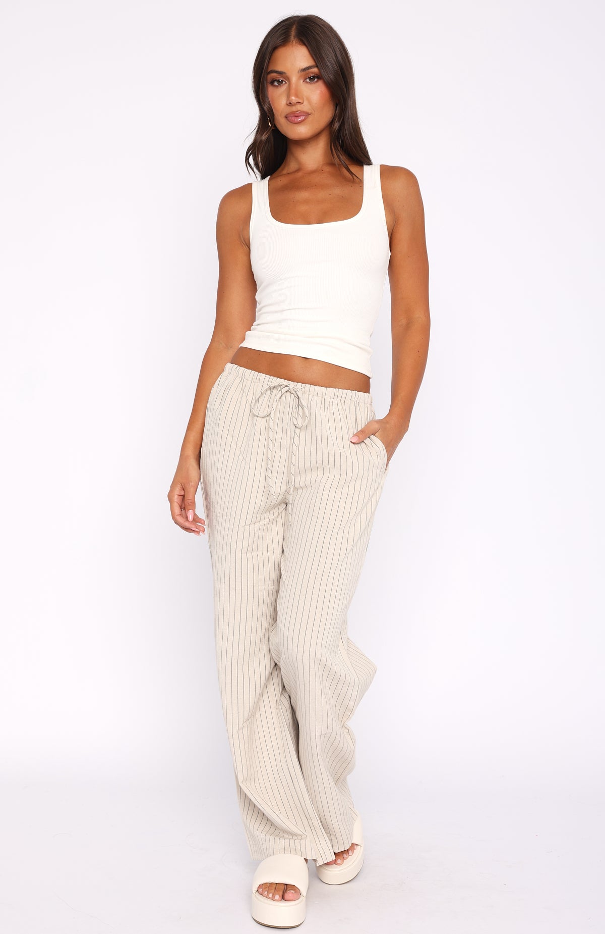 Lost Your Chance Pants Oat - Image 2