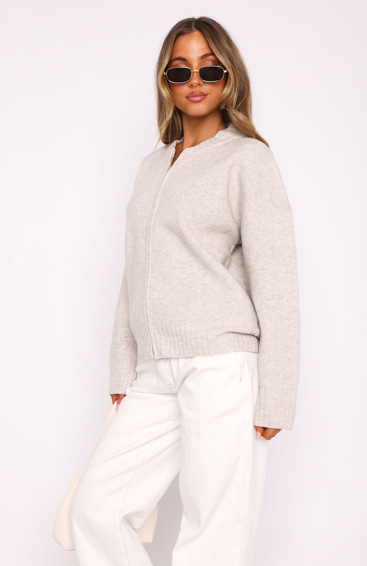 Unbreakable Bond Knit Jacket Cream - Image 3