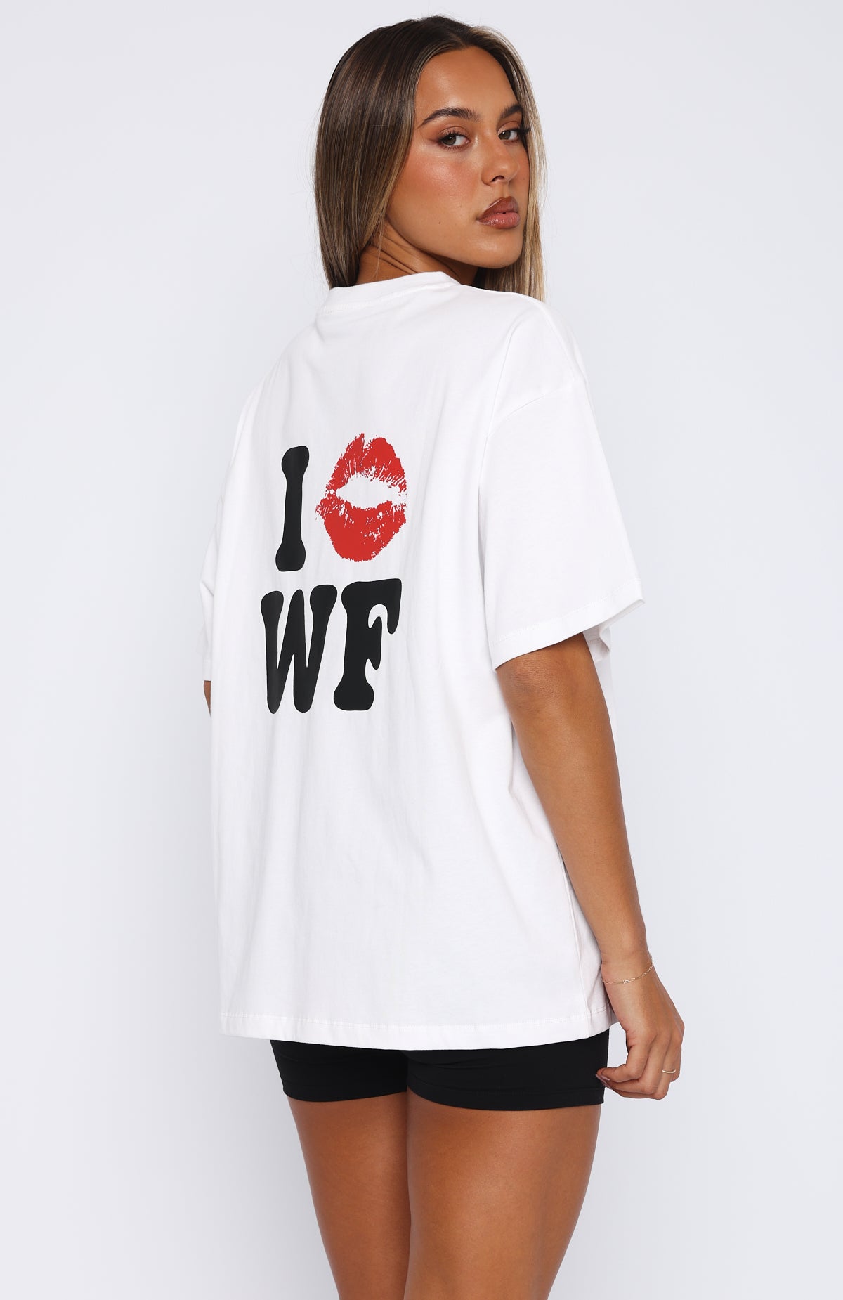 11th Street City Of Dreams Oversized Tee Frosting - Image 3