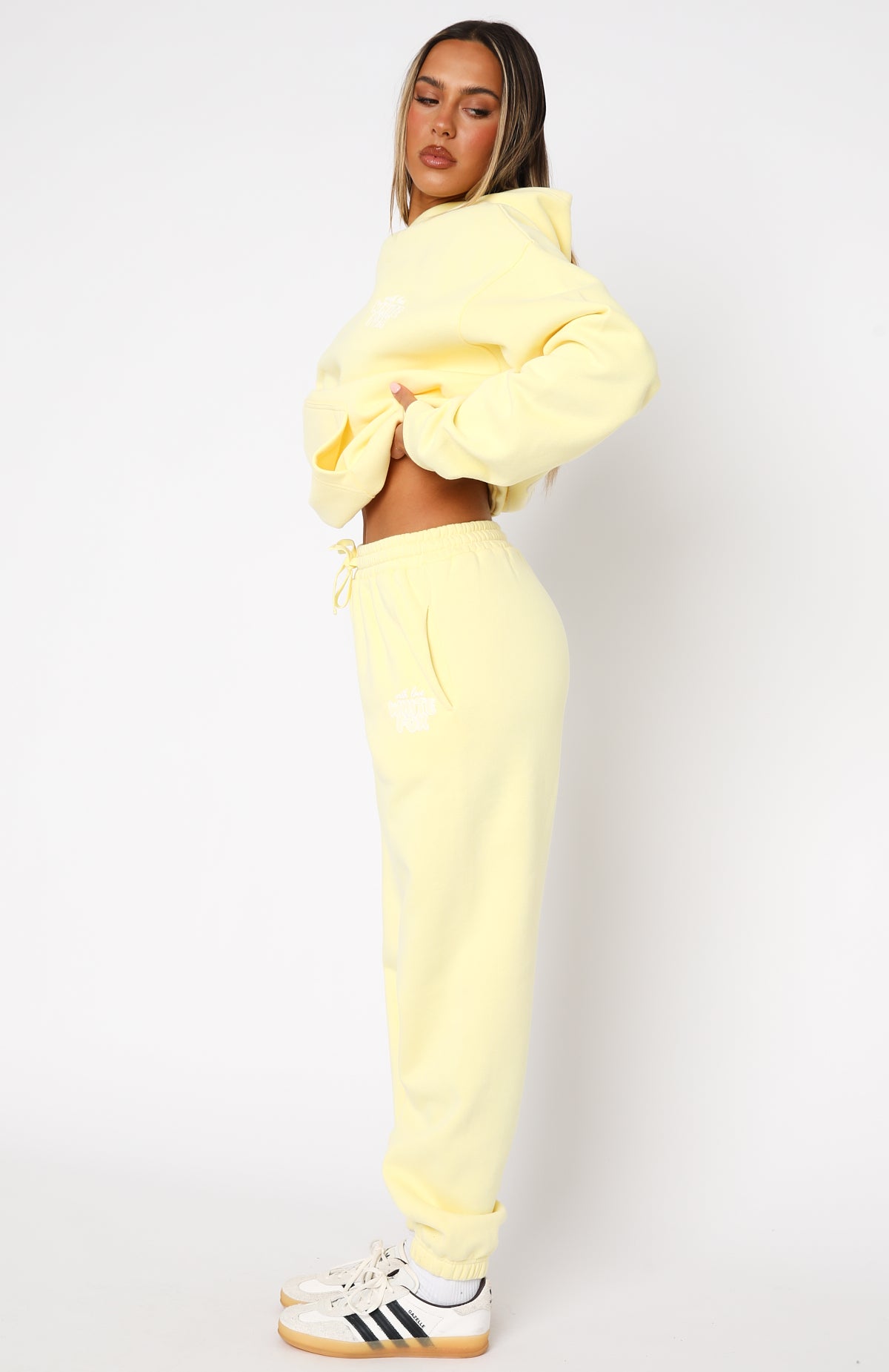 With Love Always Sweatpants Lemon - Image 3