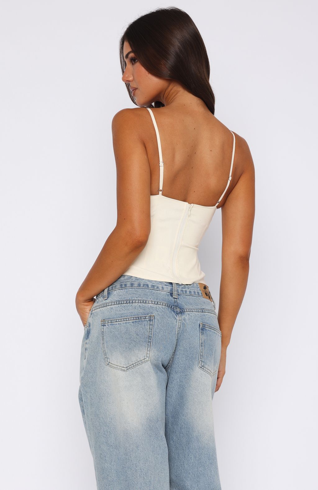 Have A Nice Day Top Off White - Image 4