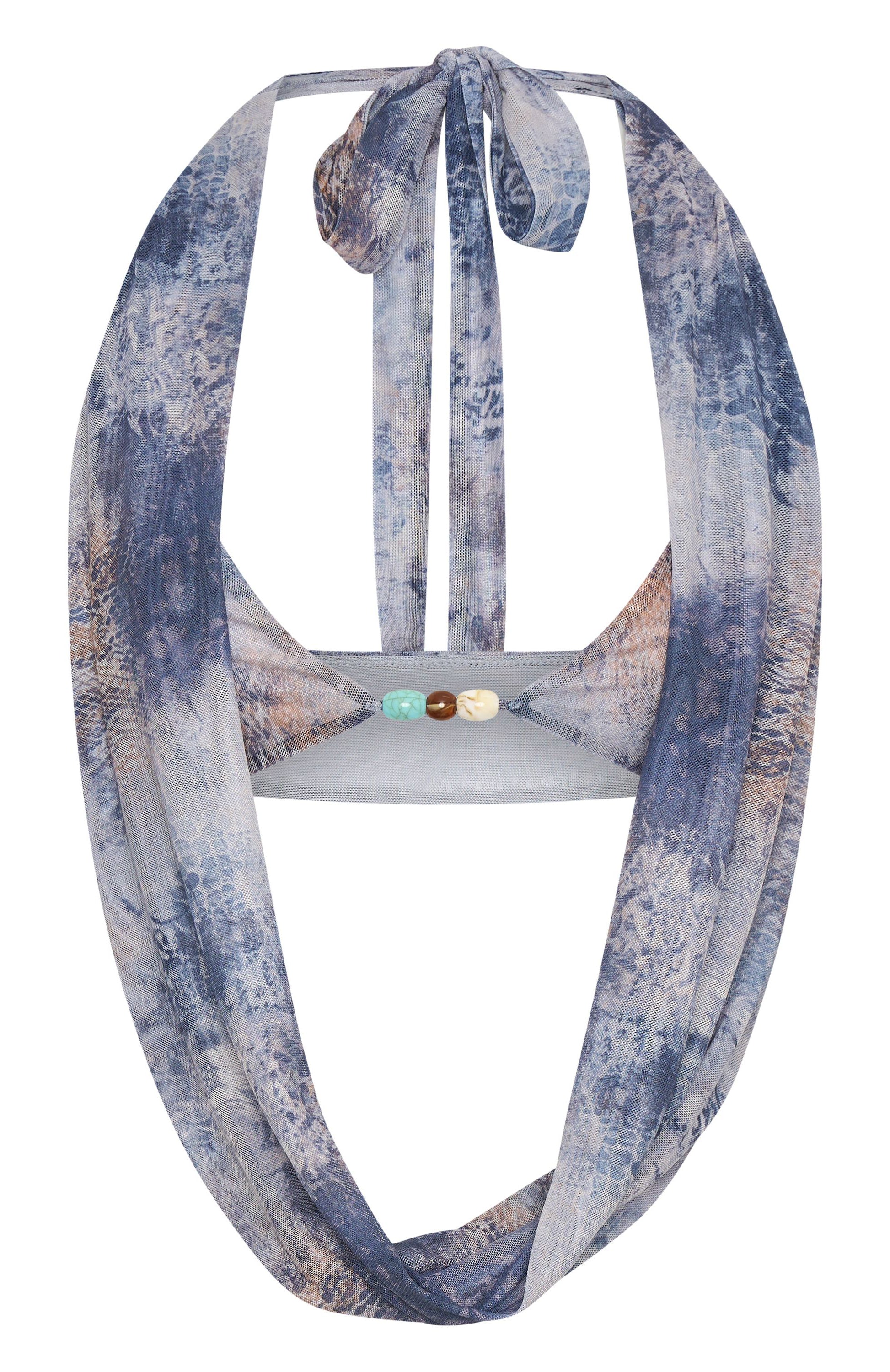 In My Dreams Halter Top Palm Oasis - Image 5