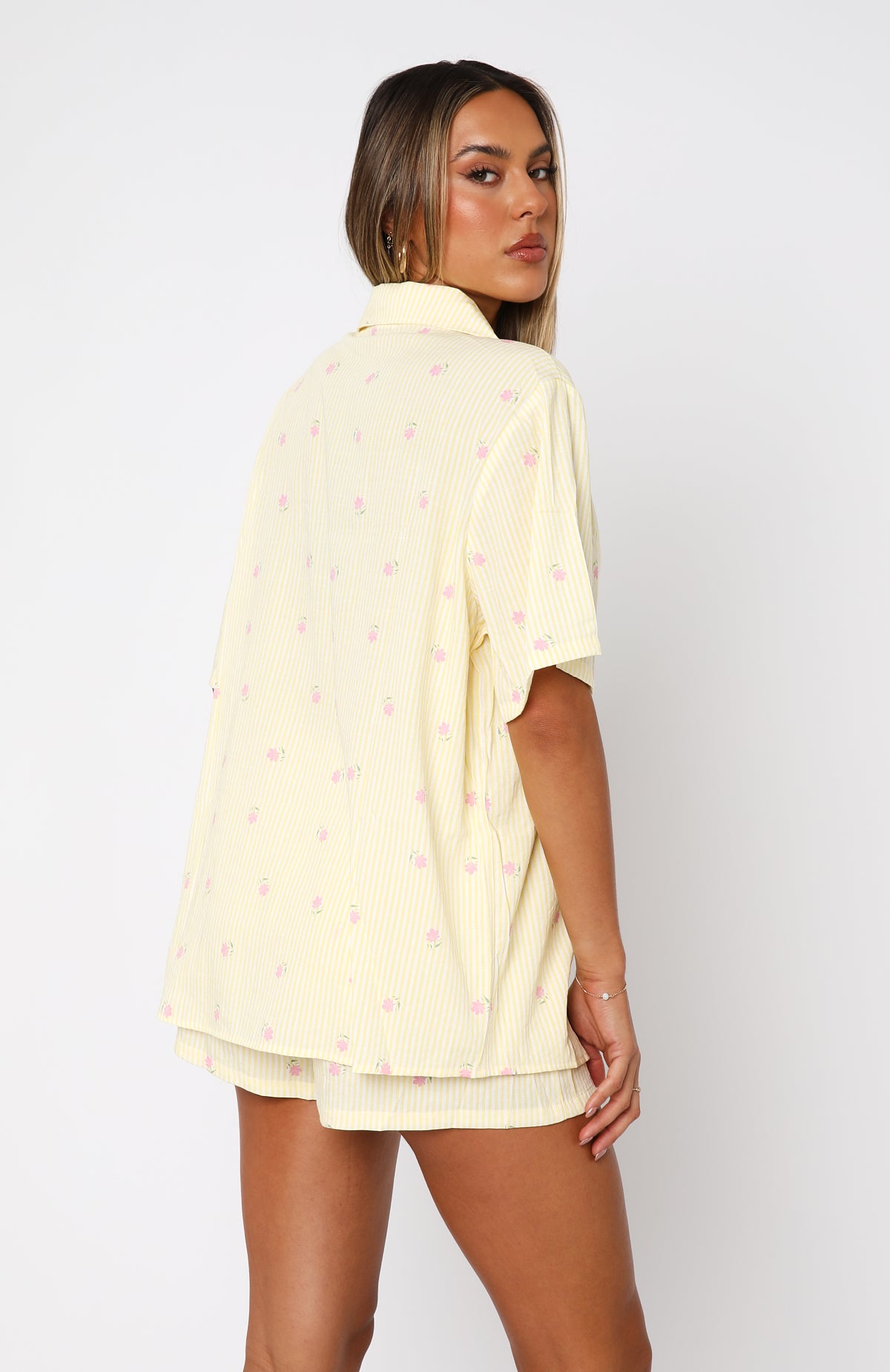 Offline Pyjama Set Lemon Meadow Stripe - Image 4
