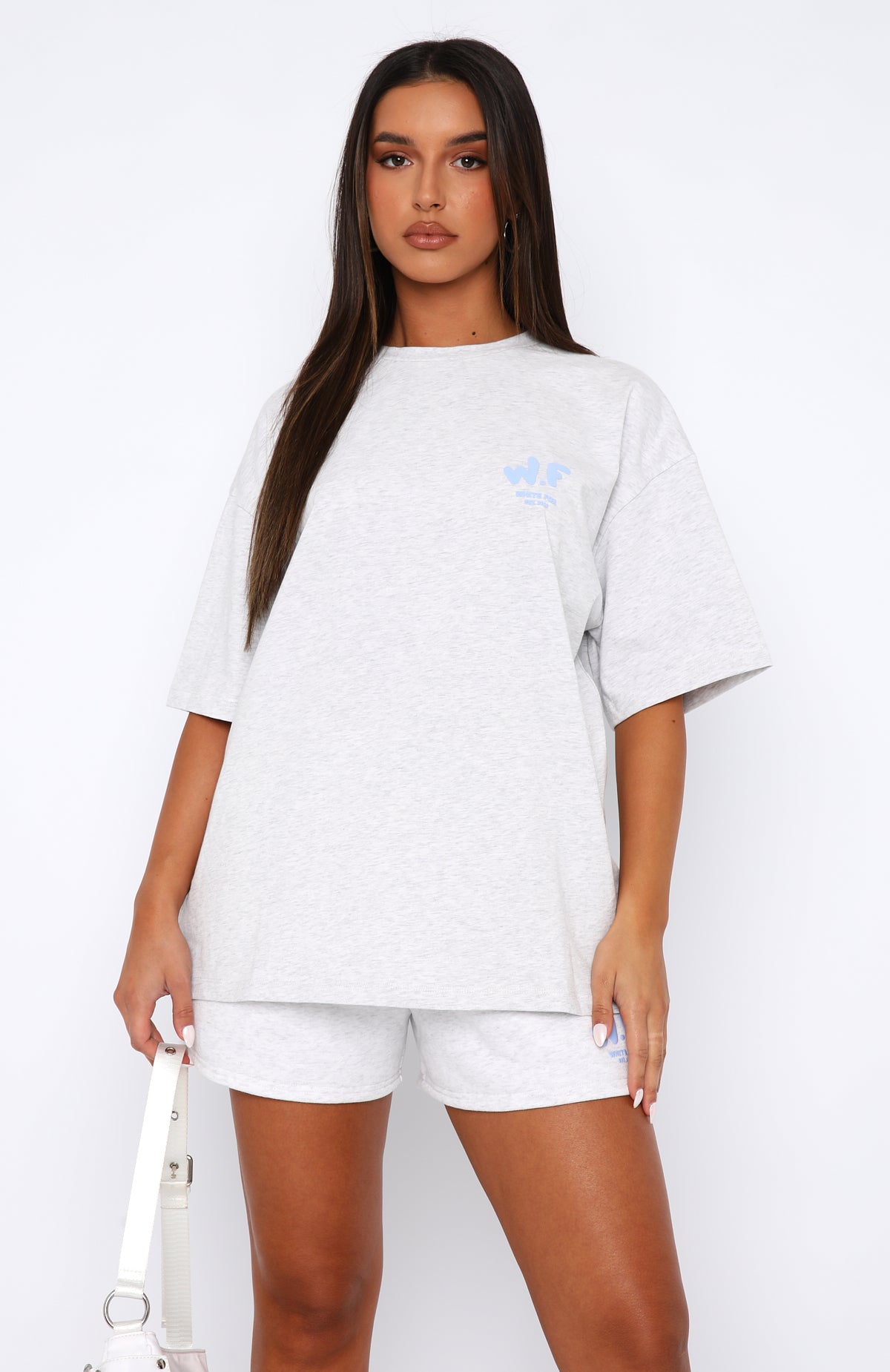 The New Standard Oversized Tee Grey Marle - Image 2