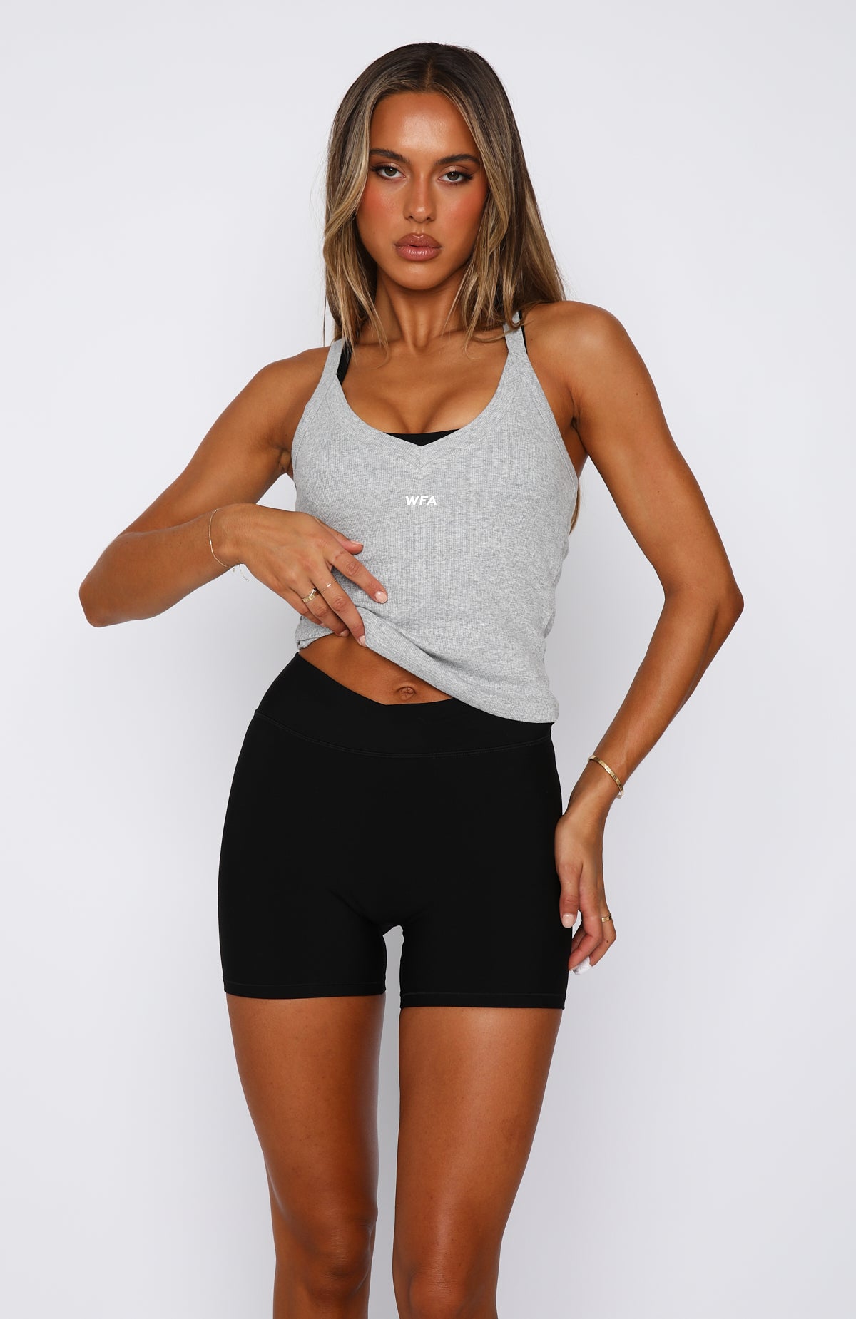 Performance Sports Tank Grey Marle - Image 2