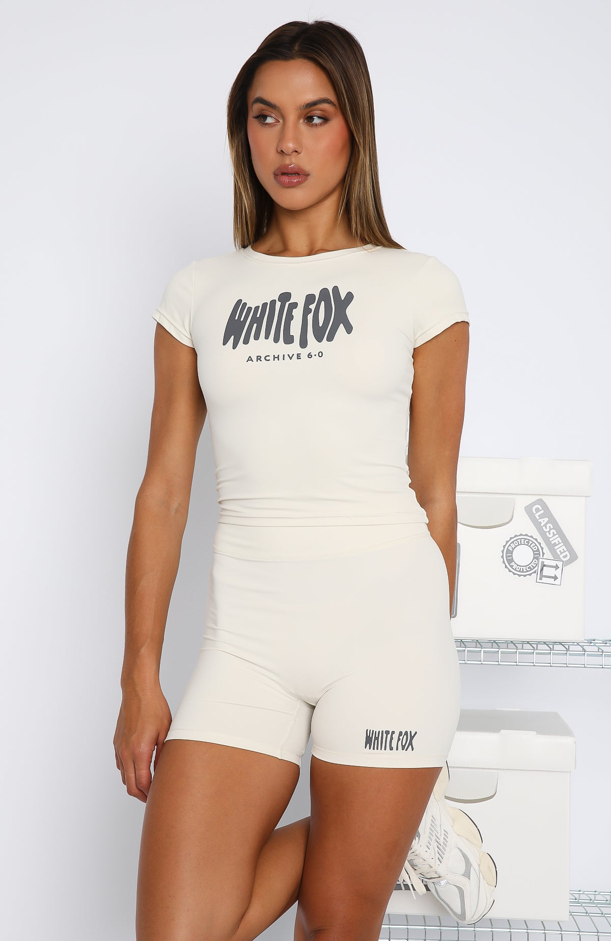 Archive 6.0 Bike Shorts Coconut - Image 2