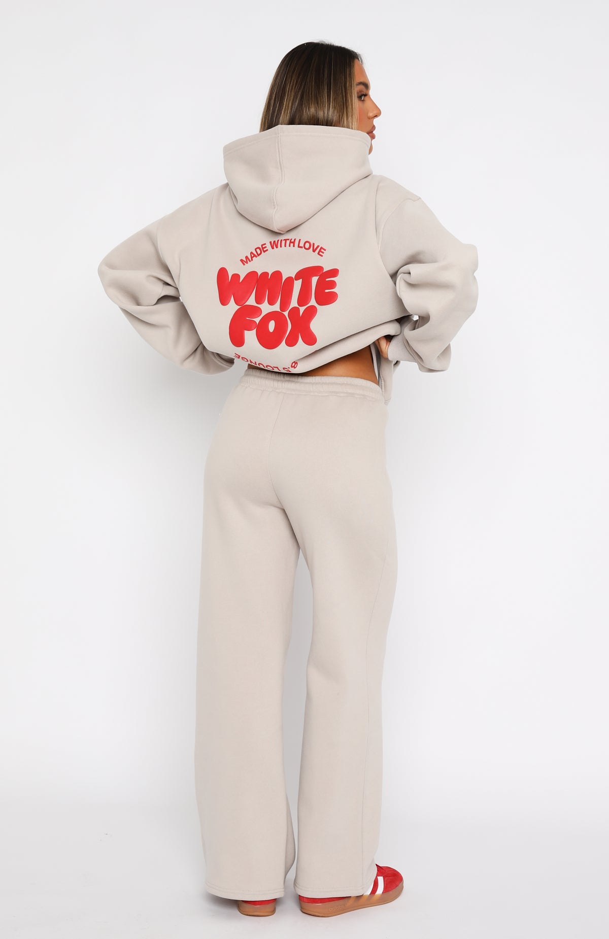 With Love For You Wide Leg Sweatpants Moon - Image 4