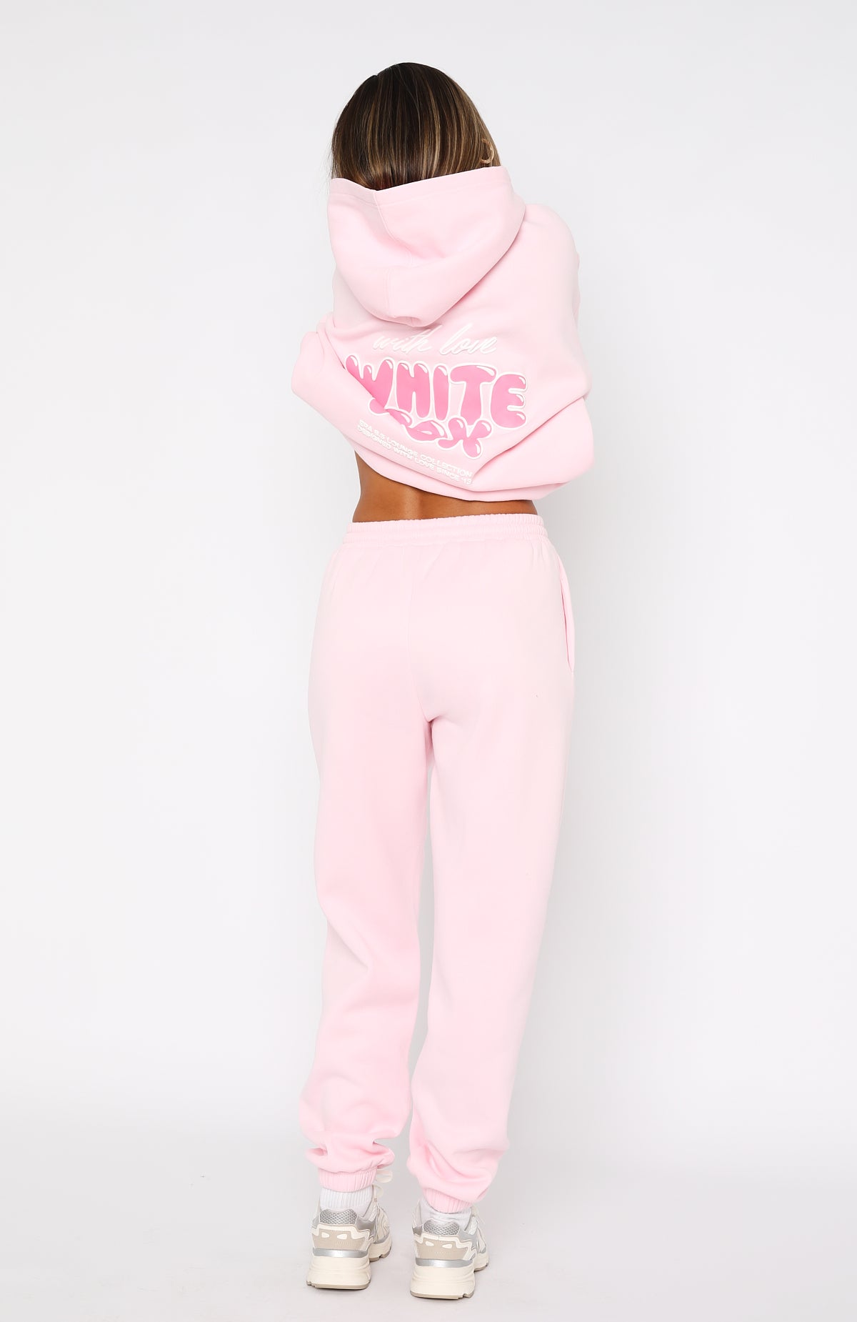 With Love Always Sweatpants Baby Pink - Image 4