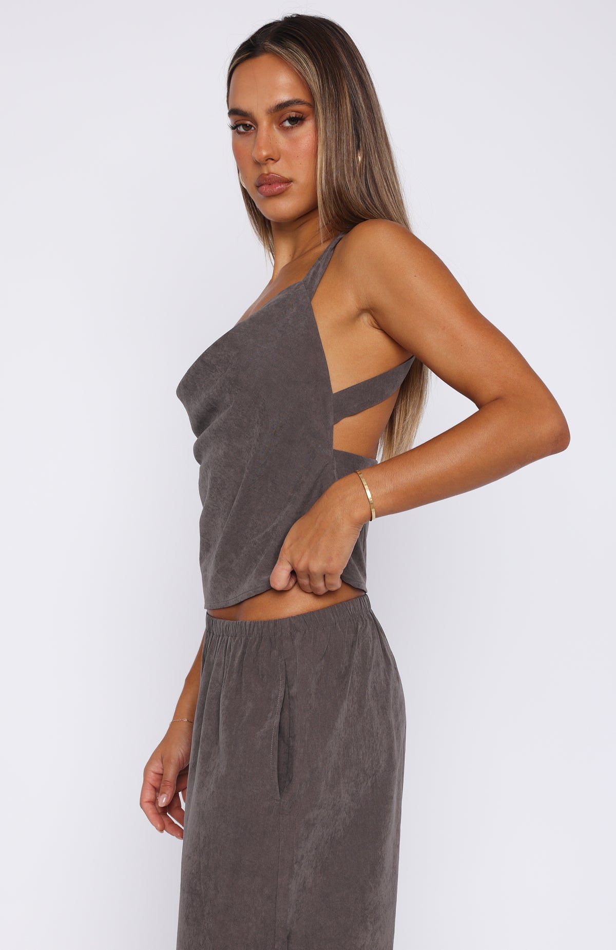 Take A Stance Top Charcoal - Image 3