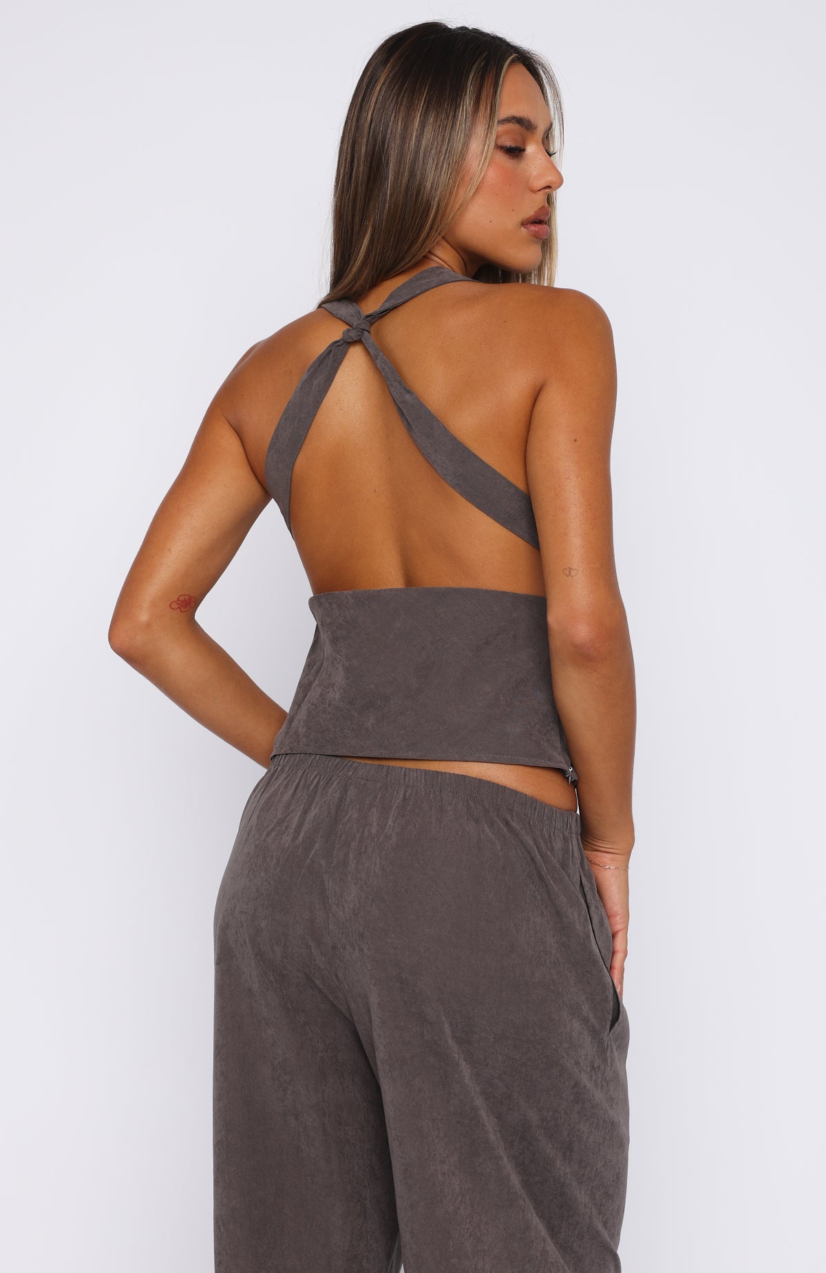 Take A Stance Top Charcoal - Image 4