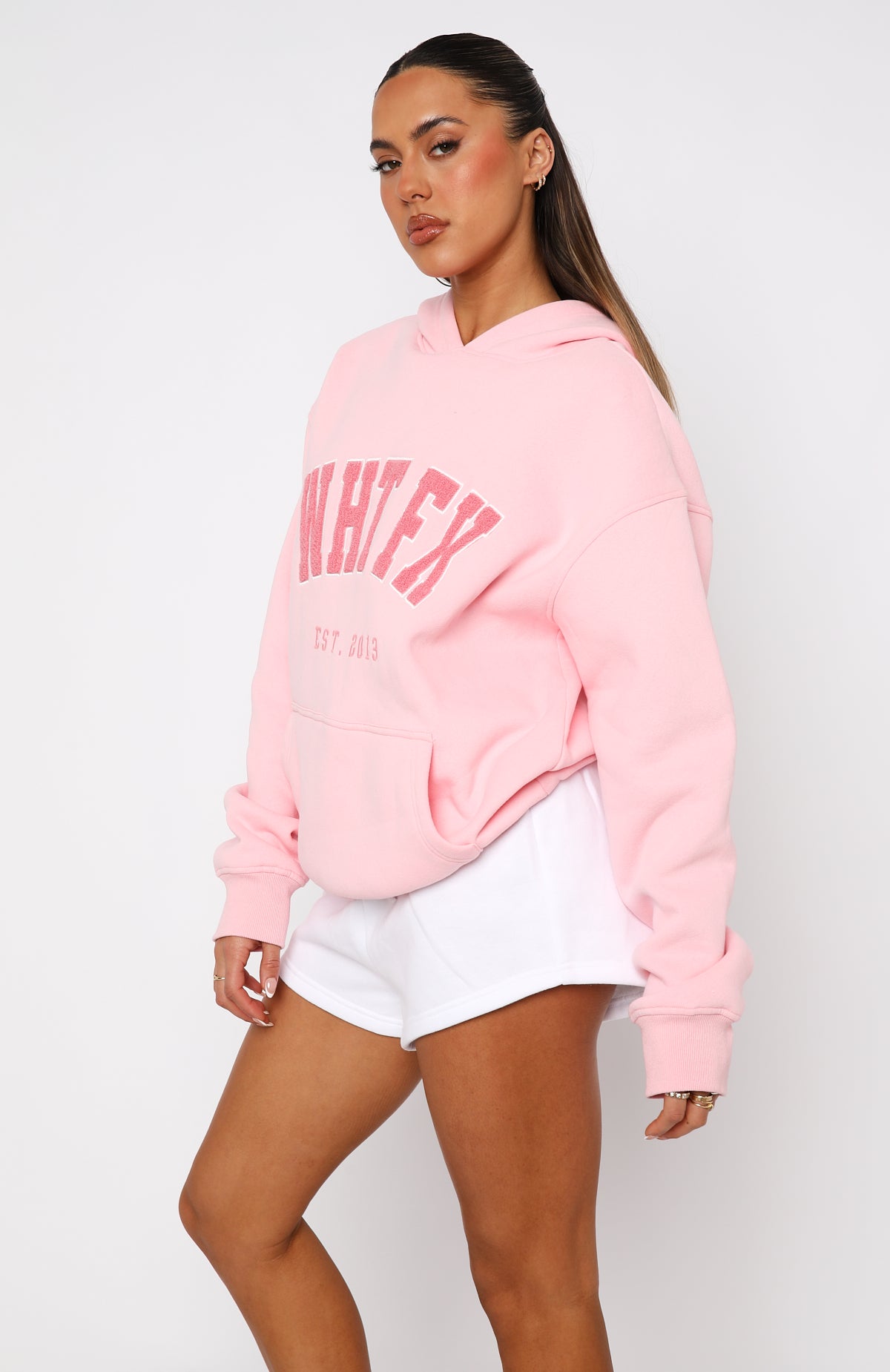 Give It Away Oversized Hoodie Pink - Image 3