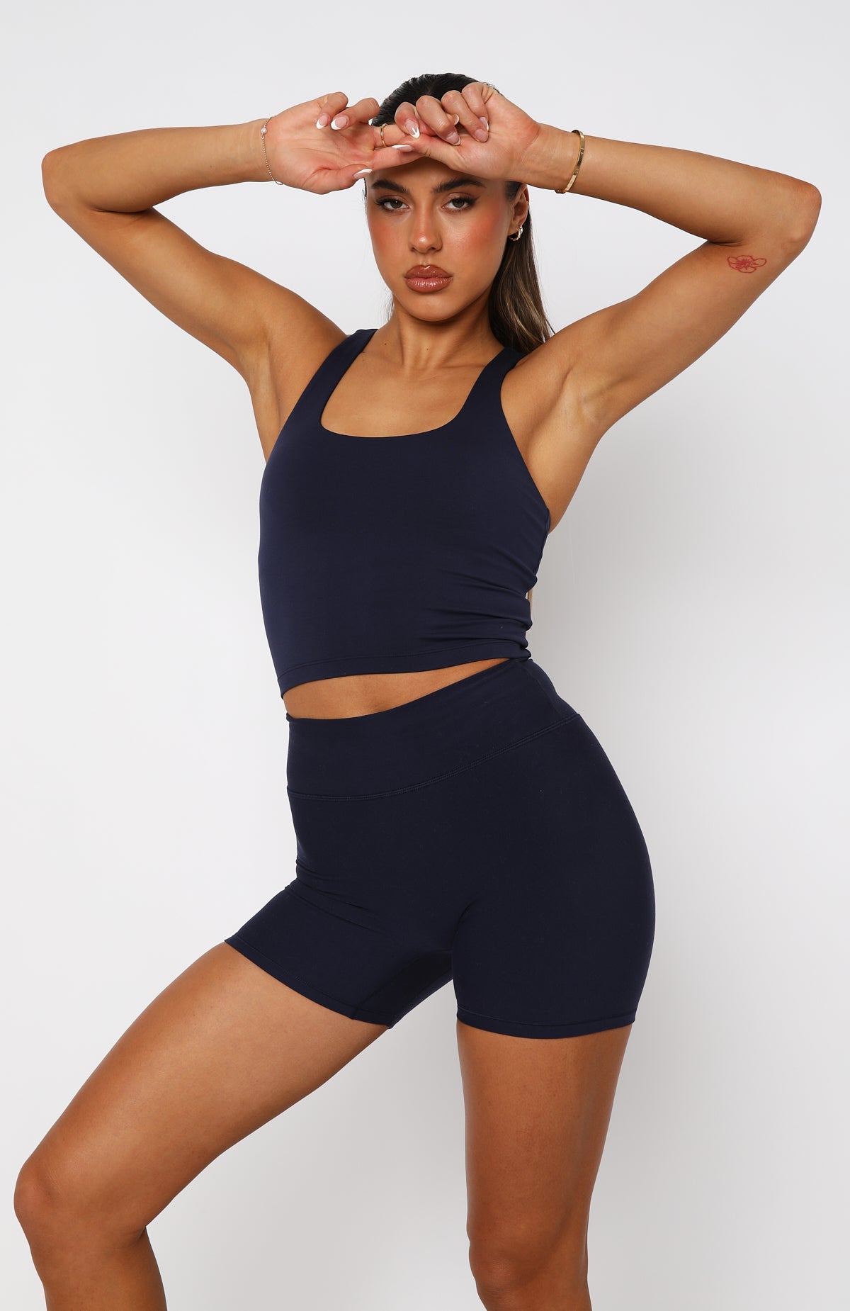 Work It Out Active Tank Navy - Image 3