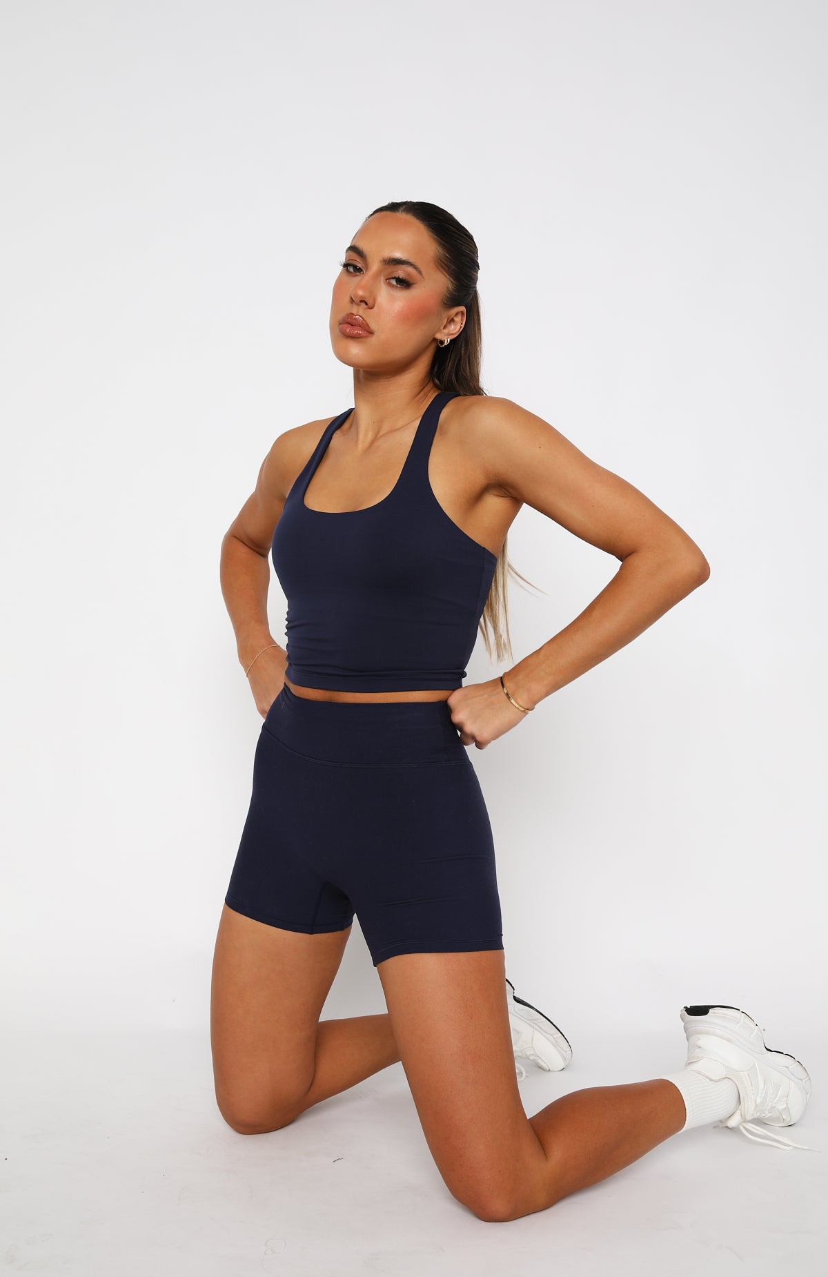 Work It Out Active Tank Navy - Image 4
