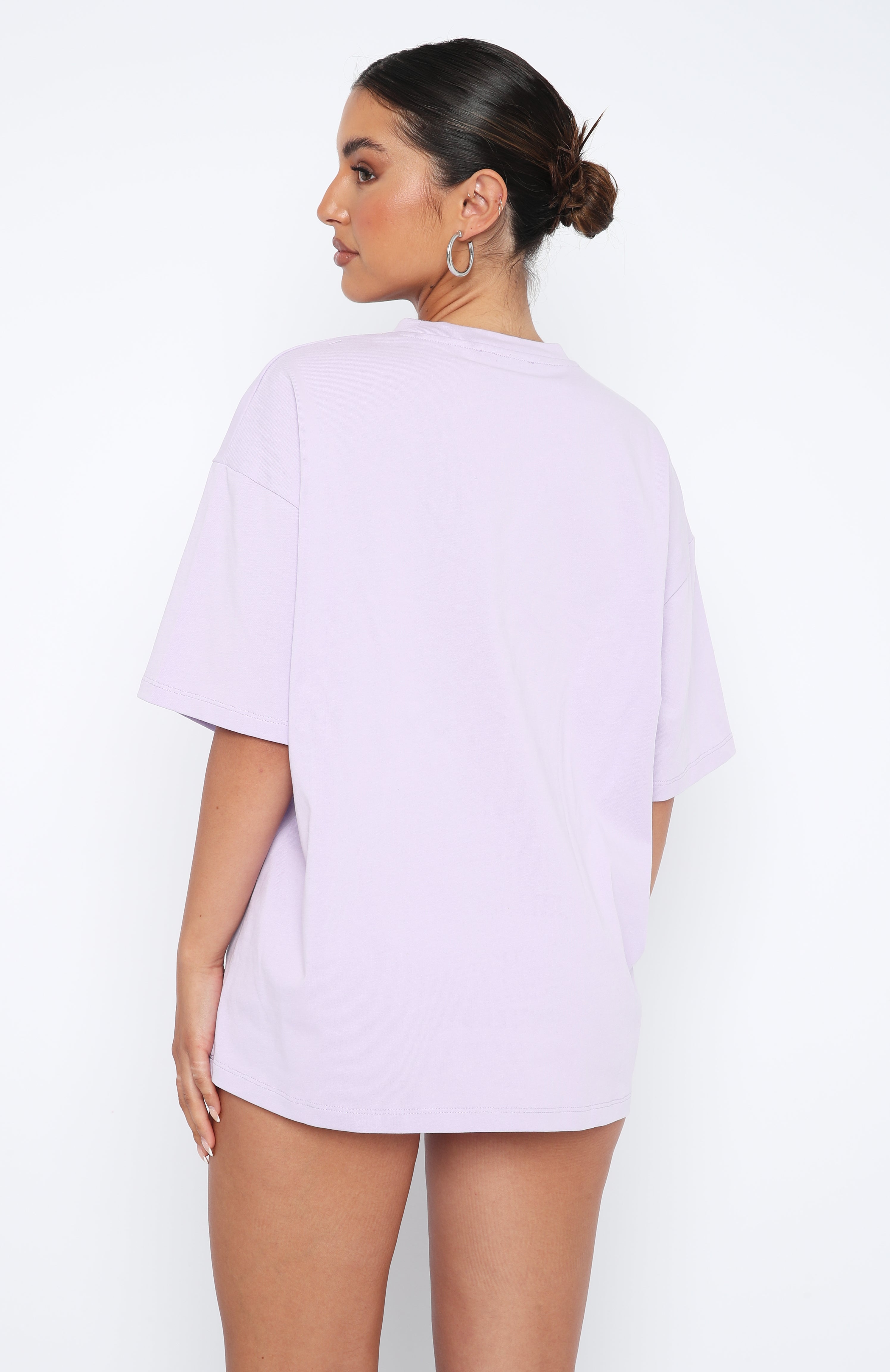 Leisure Series Oversized Tee Lavender - Image 4