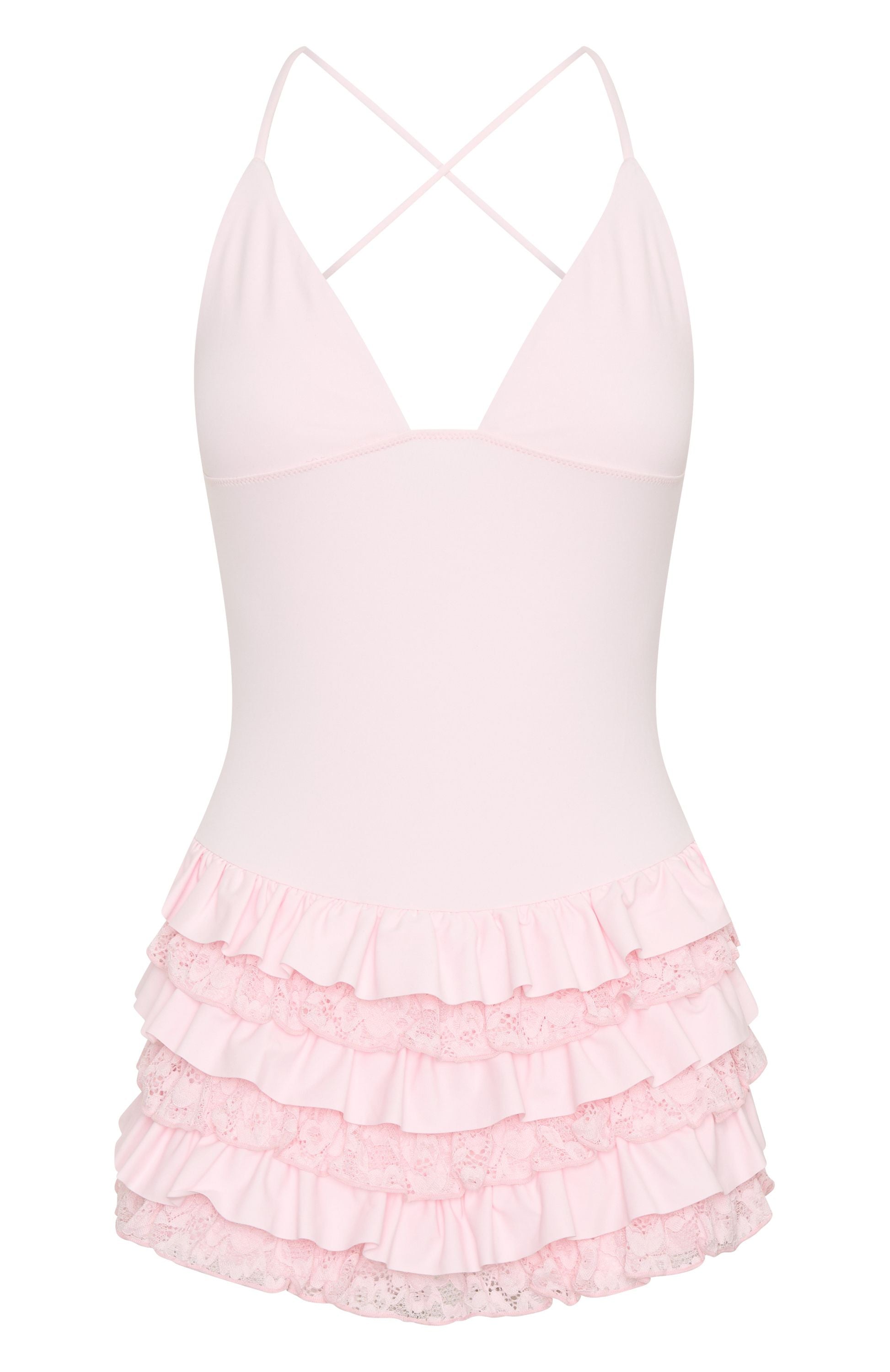 Dream Of Me Playsuit Baby Pink - Image 6