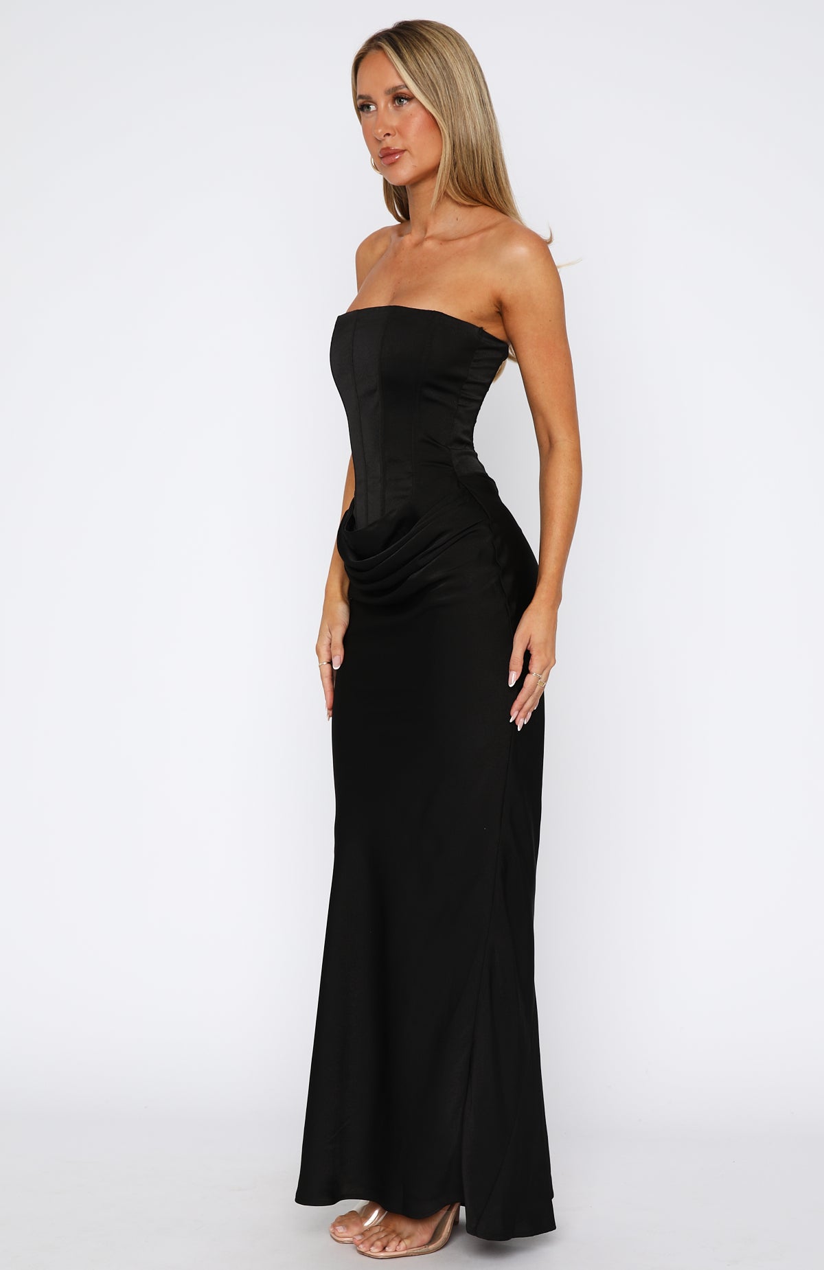 Love This Feeling Maxi Dress Black - Image 4