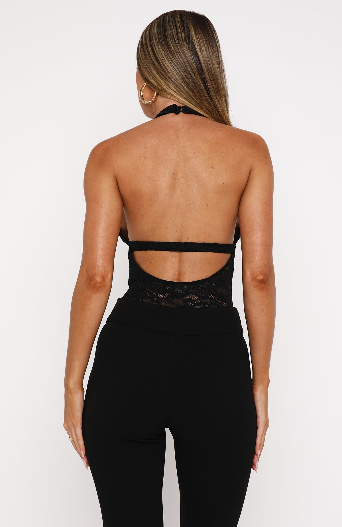 Like I Never Left Lace Bodysuit Black - Image 6