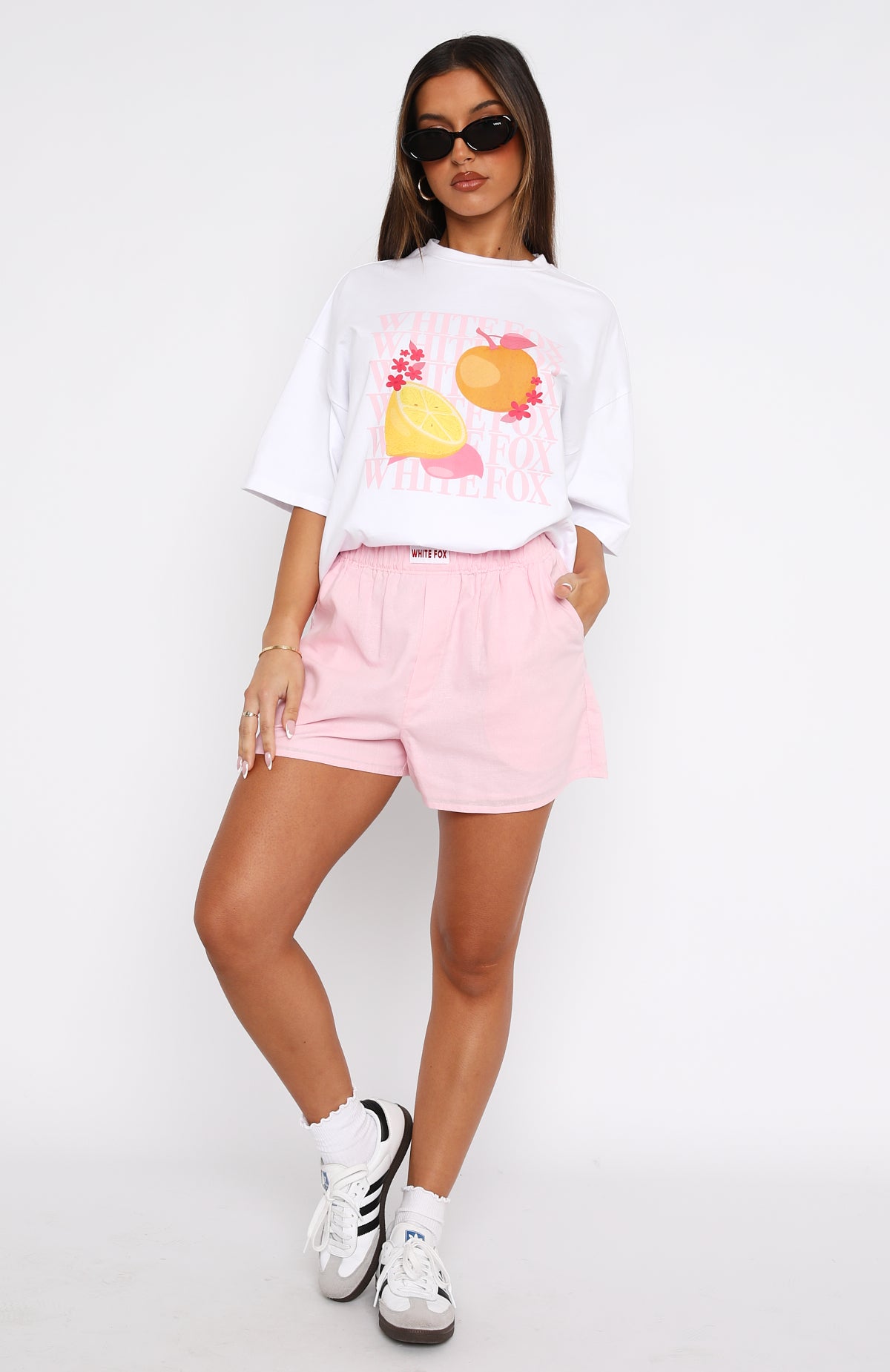 Nothing But Love Shorts Pink - Image 5
