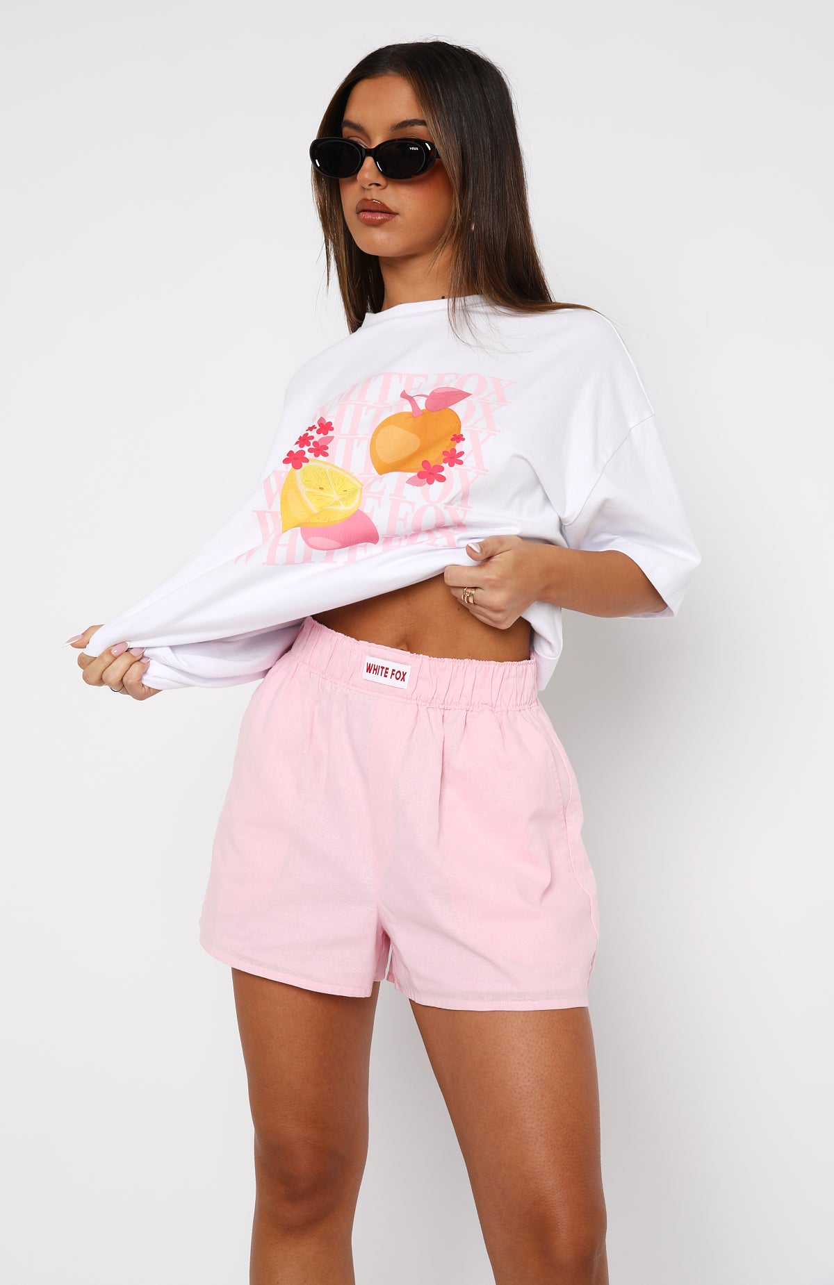 Nothing But Love Shorts Pink - Image 2