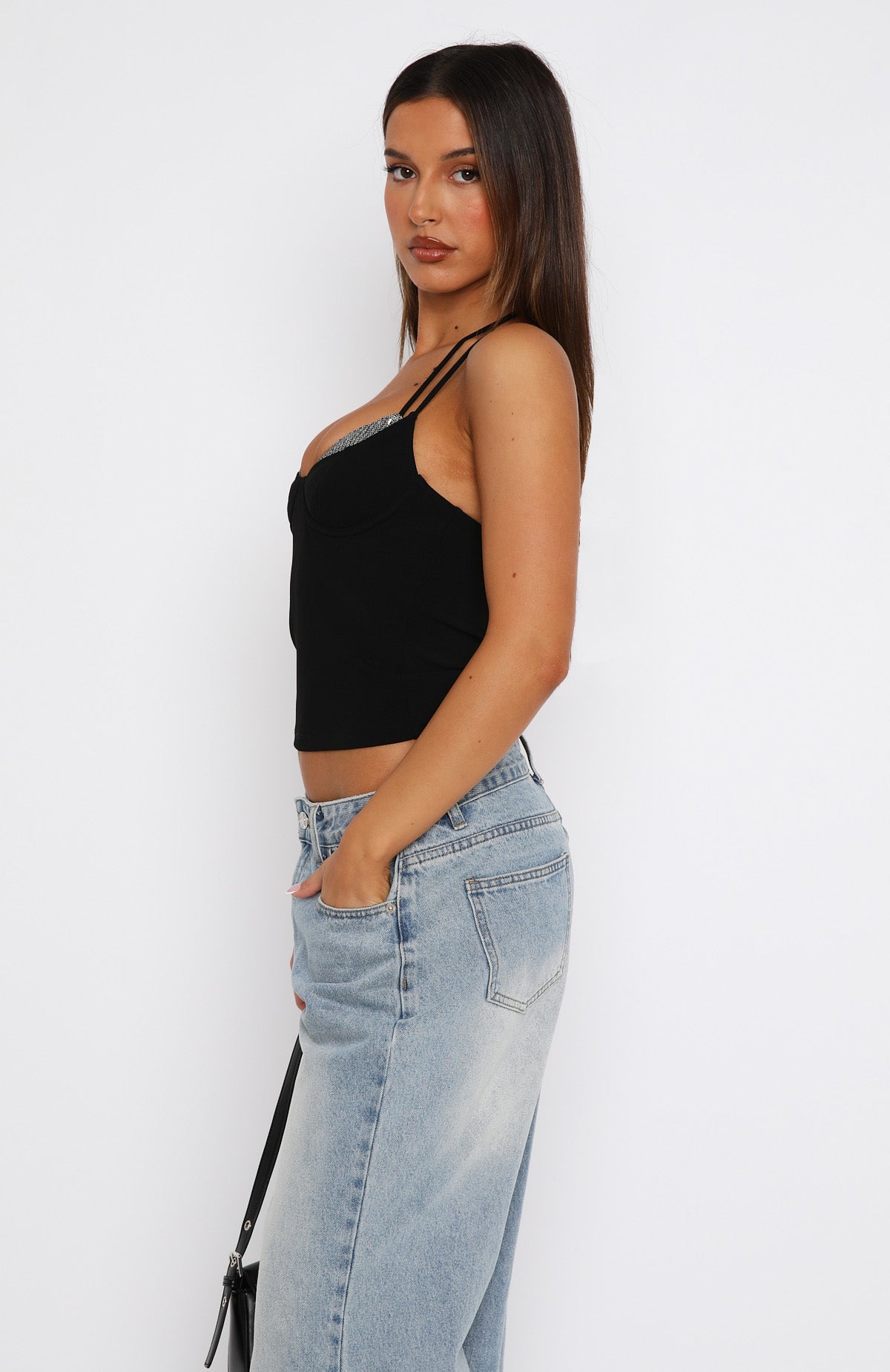 Whatever She Wants Bustier Black - Image 3