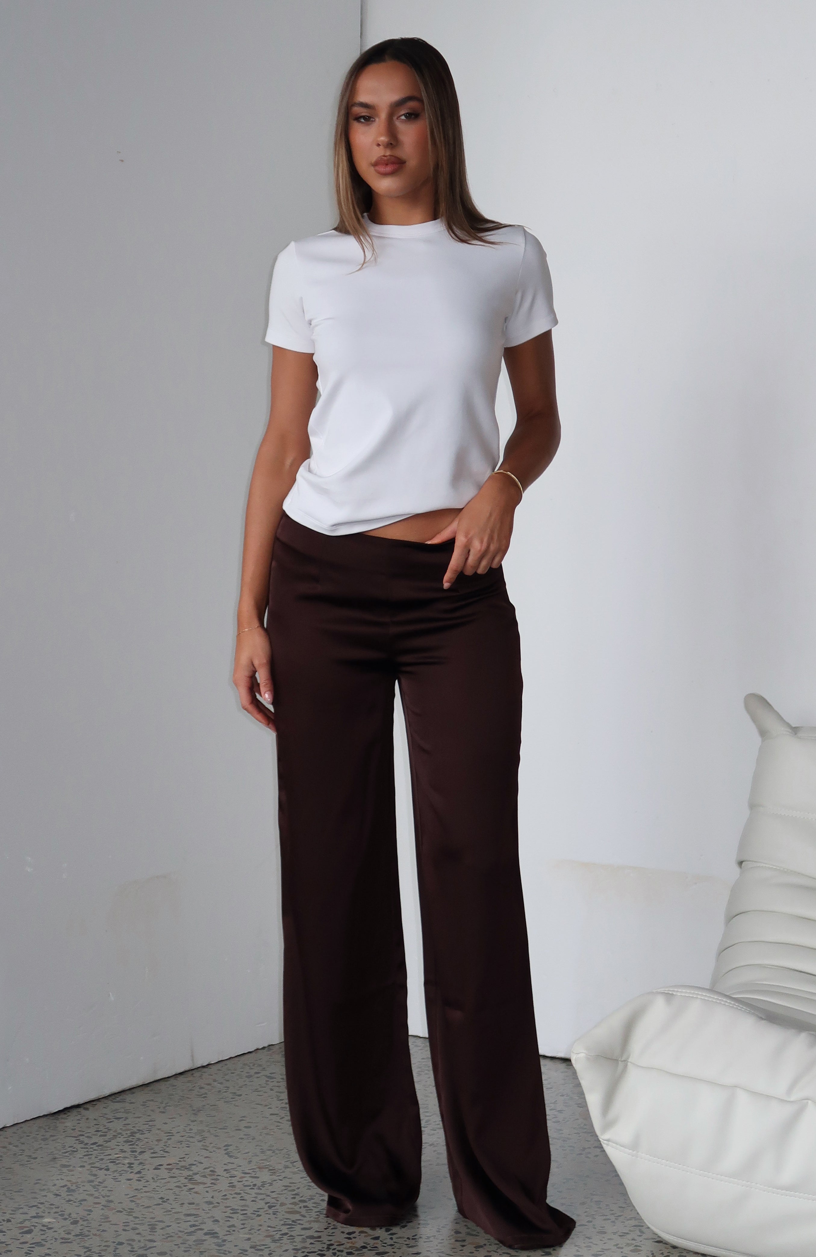 Can't Let Go Pant Chocolate