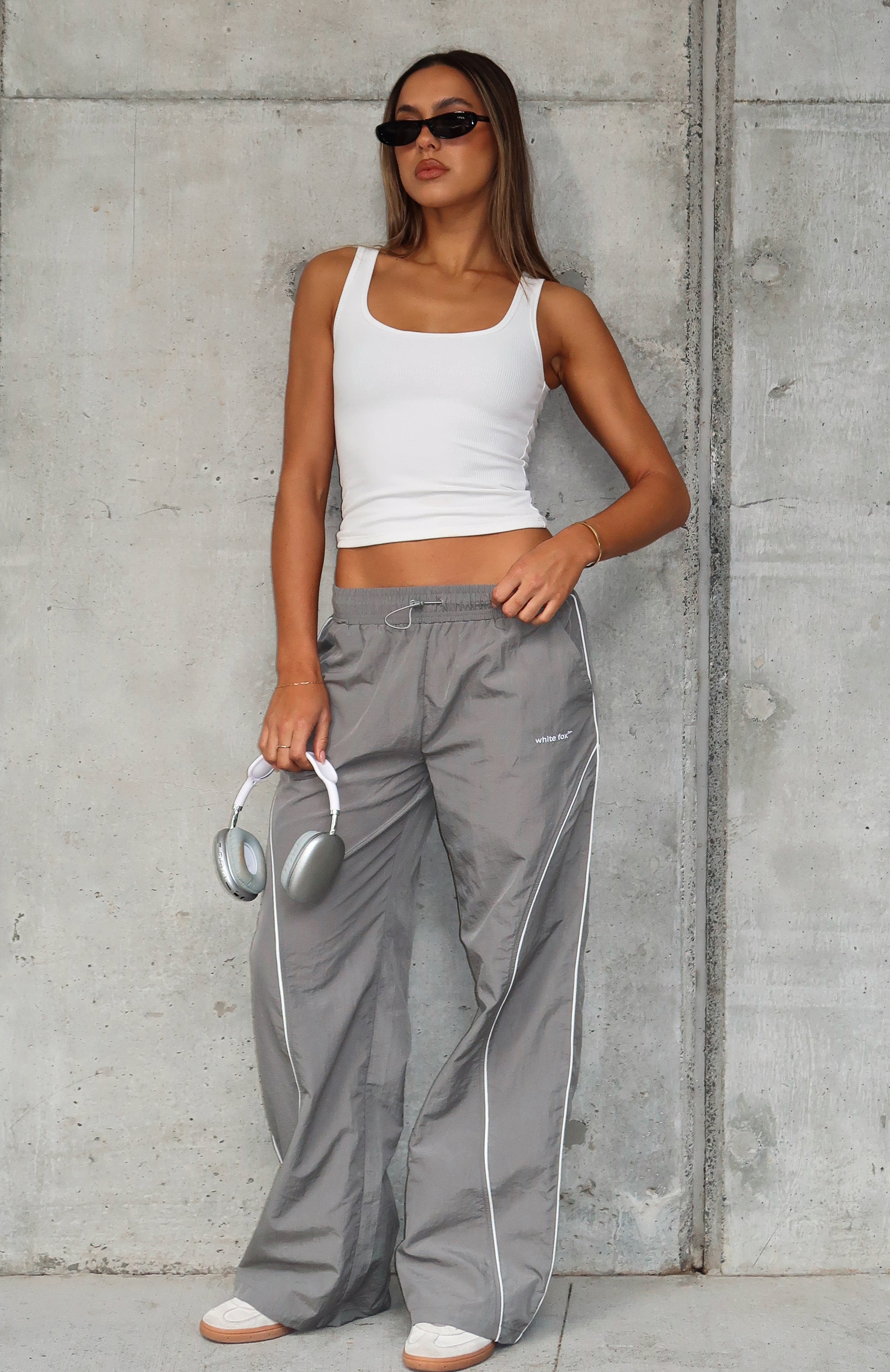 Unphased Track Pants Steel Grey - Image 5