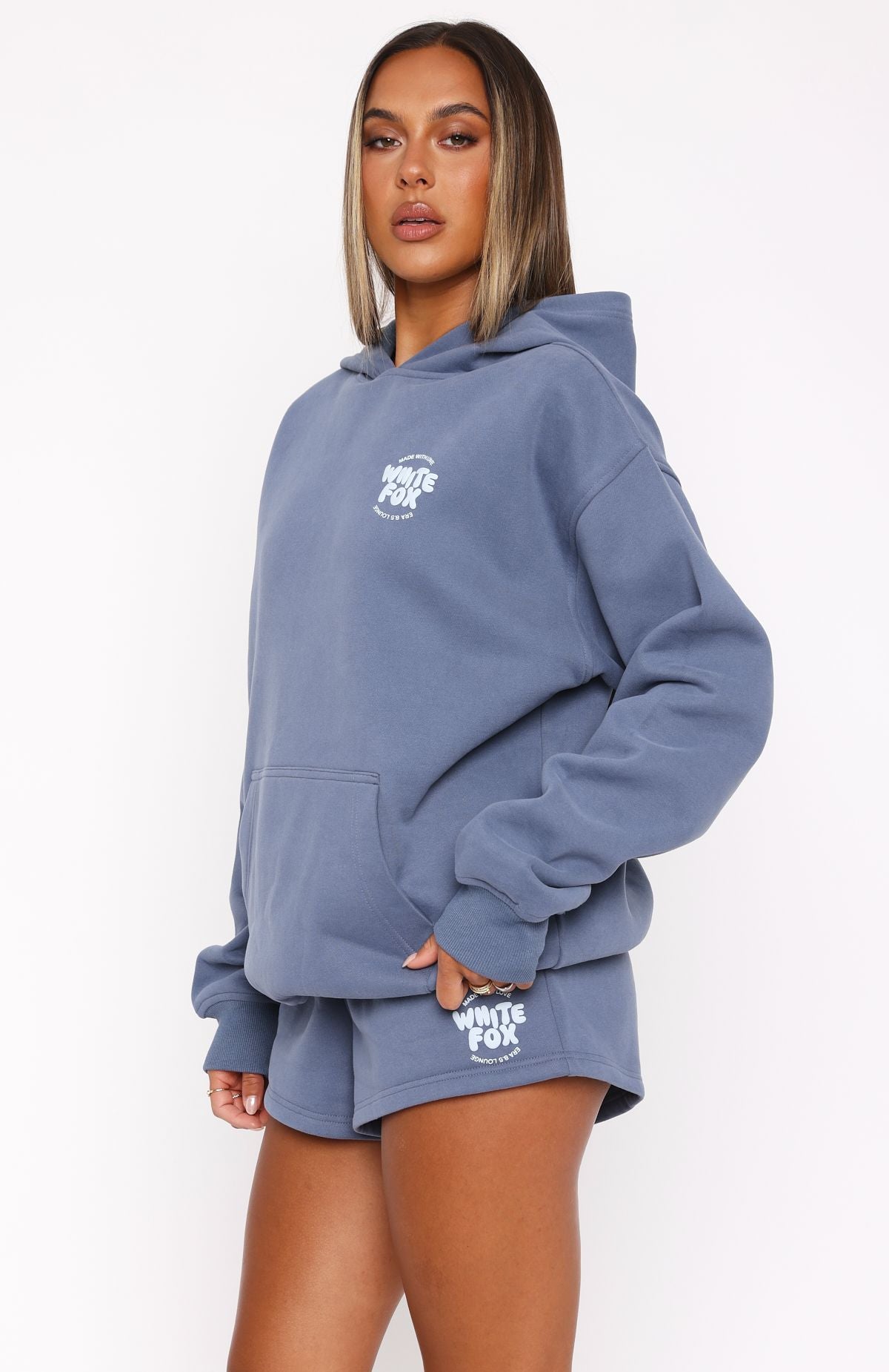 With Love For You Oversized Hoodie Ocean - Image 4