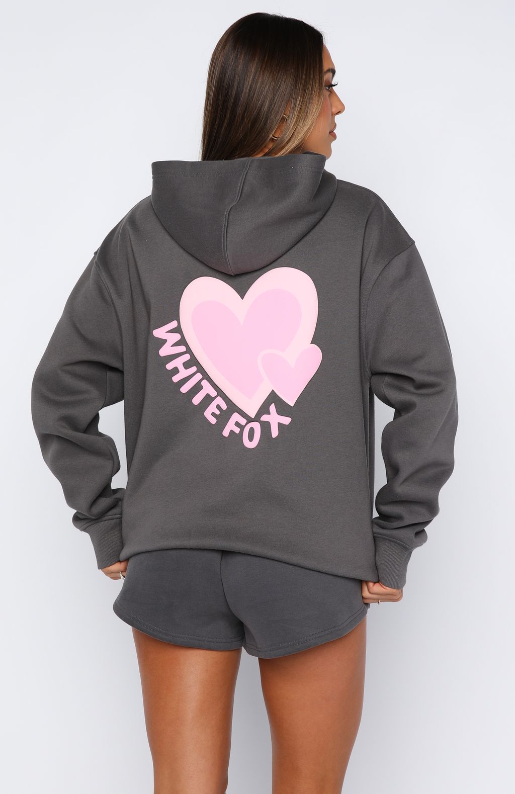 Never Stopping Oversized Hoodie Volcanic - Image 4