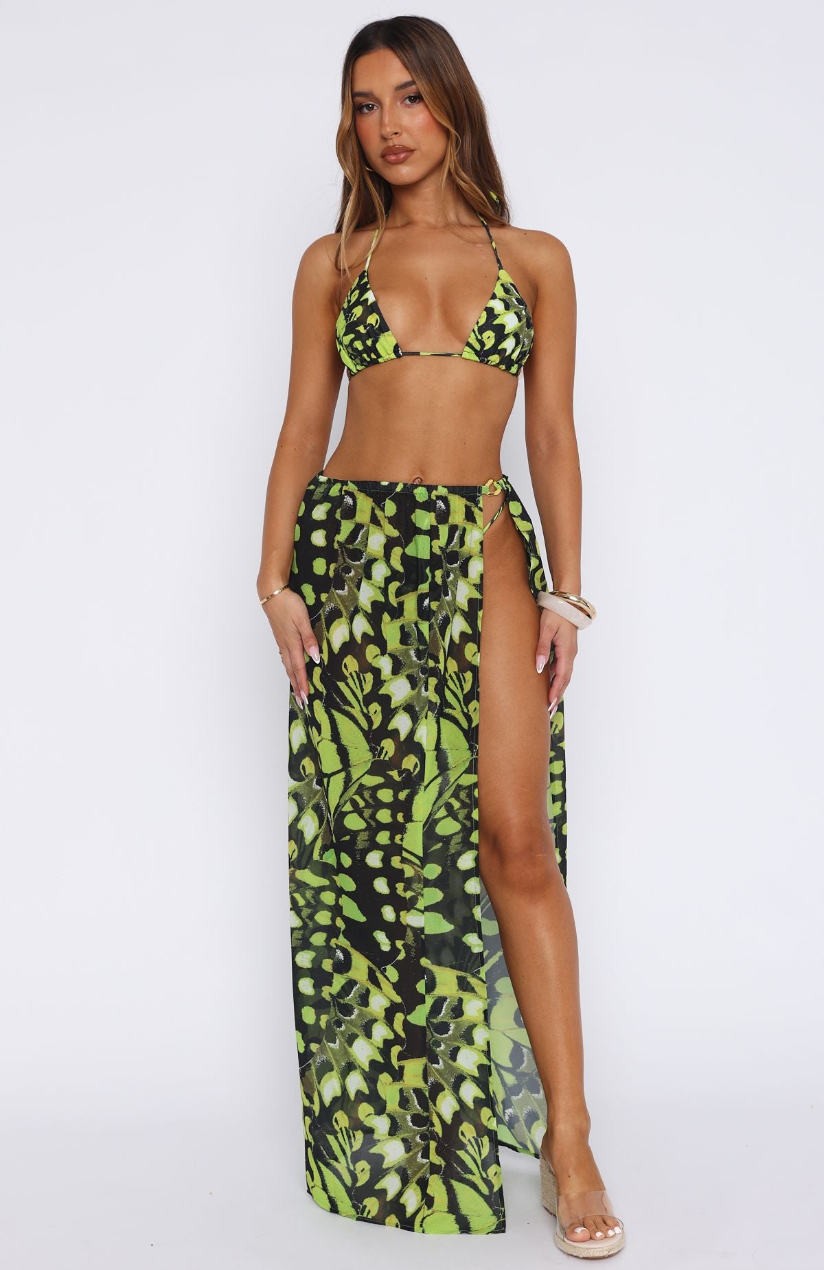 Tropical Life Sarong Lime Whisper - Image 2