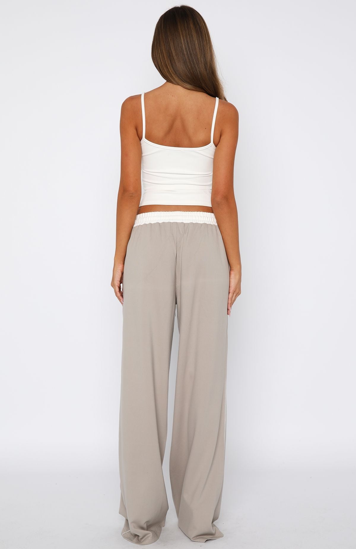True Feelings Wide Leg Pants Moon - Image 4