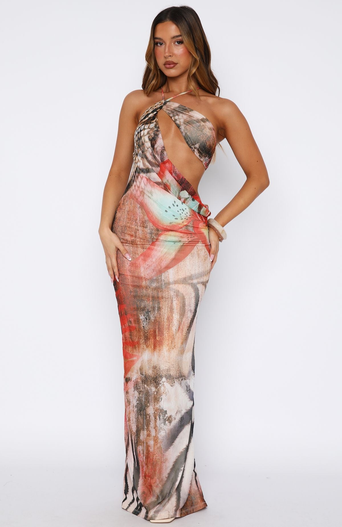 Monaco Moment Maxi Dress Savage Bloom - Image 2