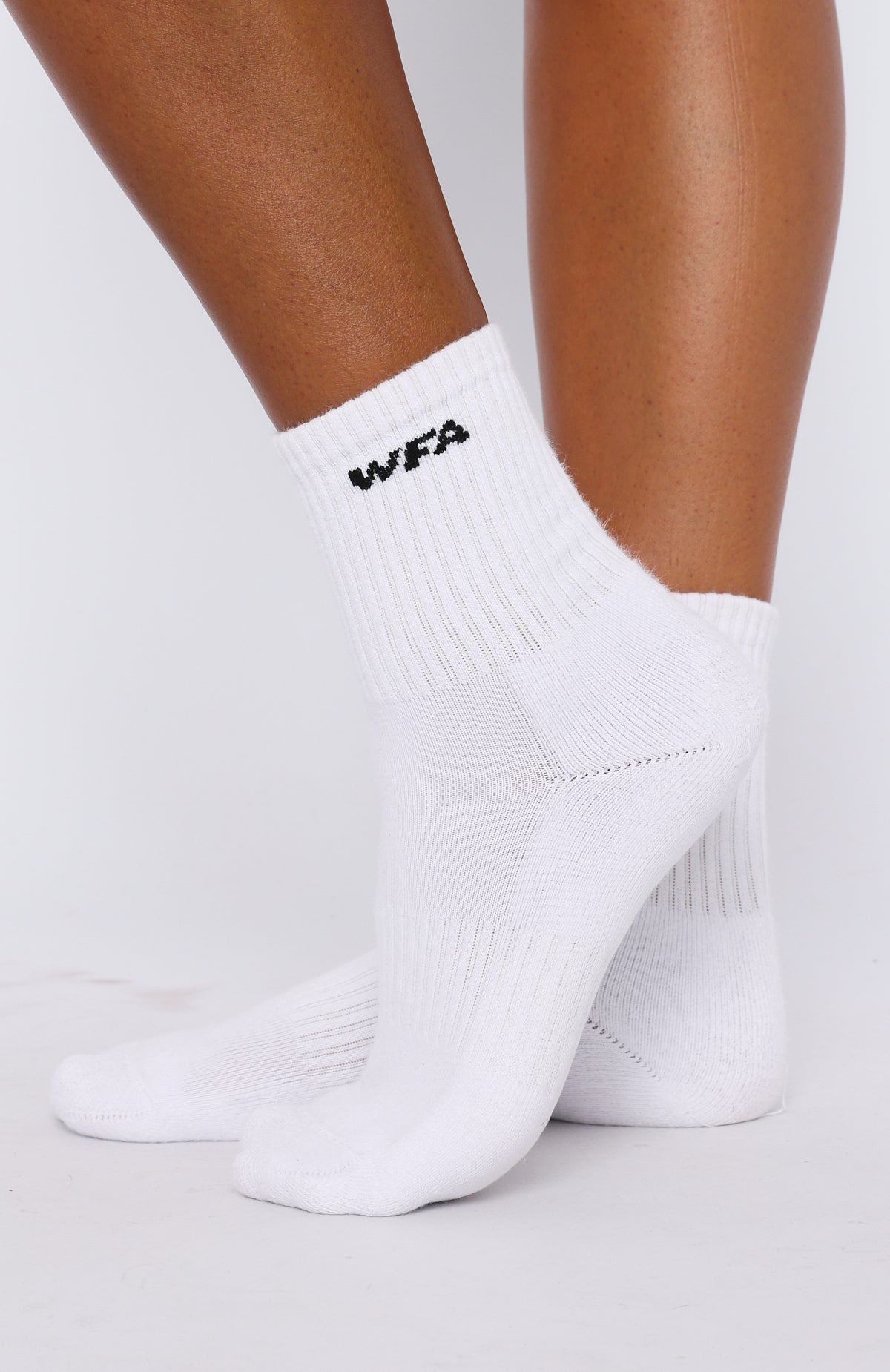 WFA Socks White/Black - Image 2